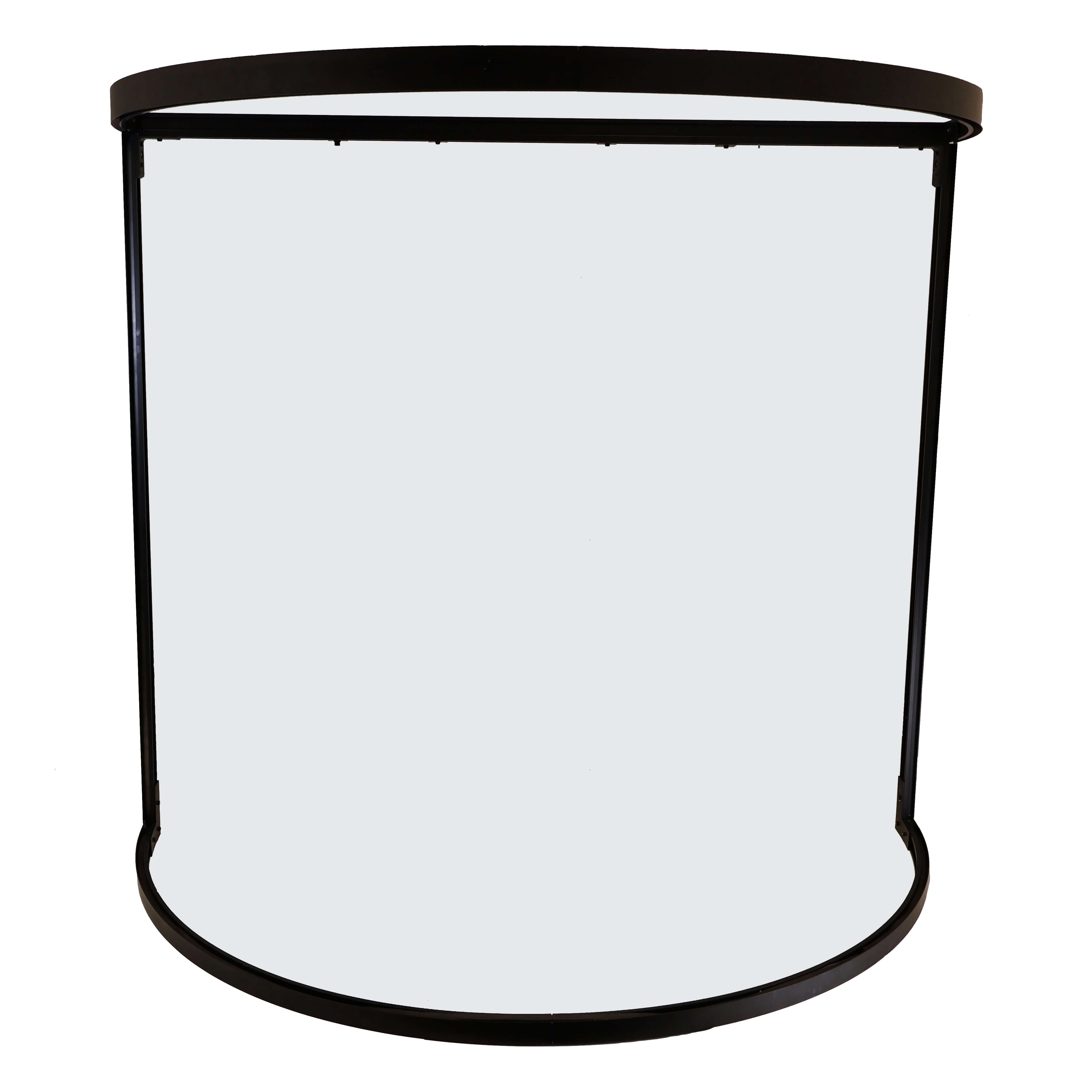 ClearSonic Curved7 - 7' Seamless Drum Shield with Aluminum Frame
