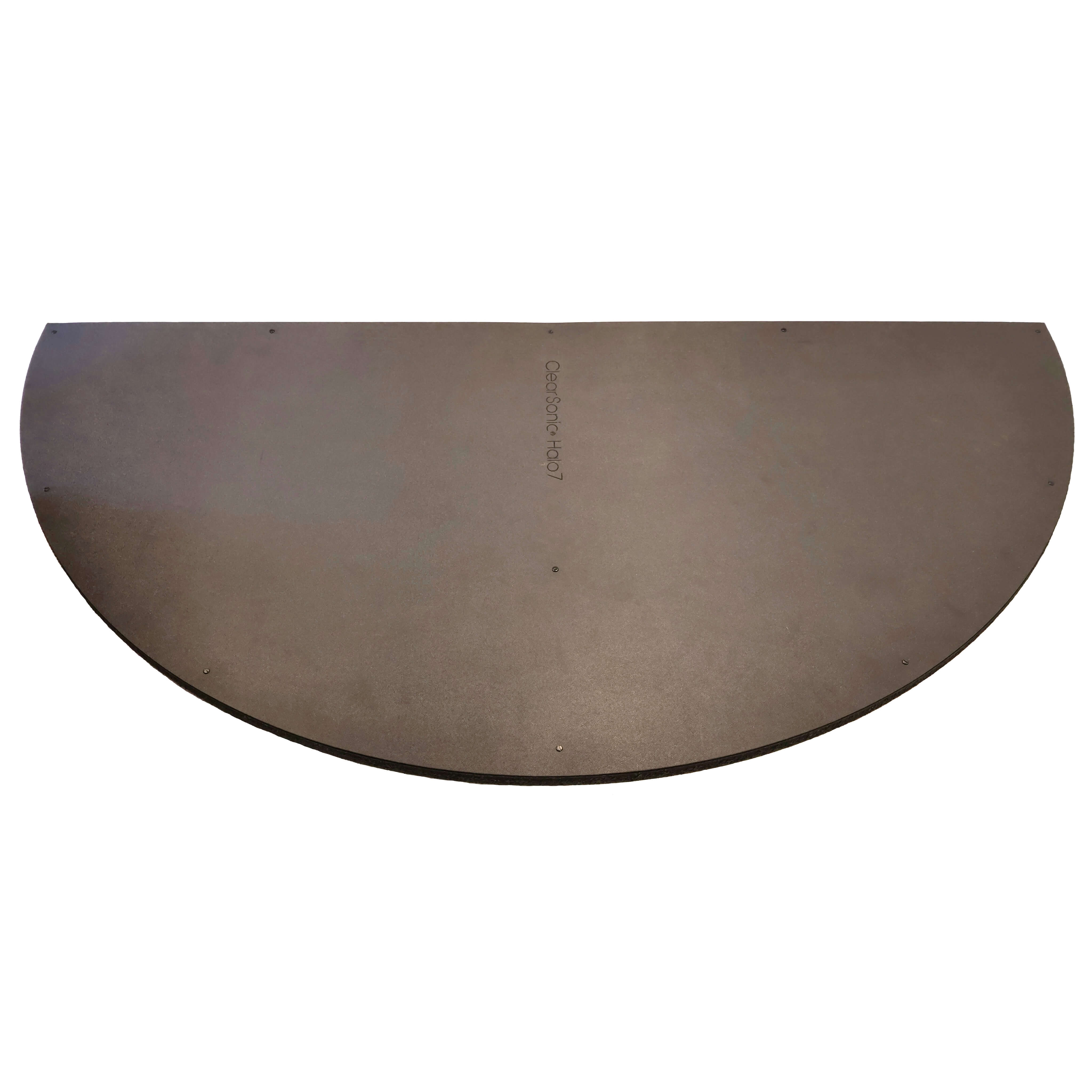 ClearSonic Halo7 Lid - sound absorbing roof, top view