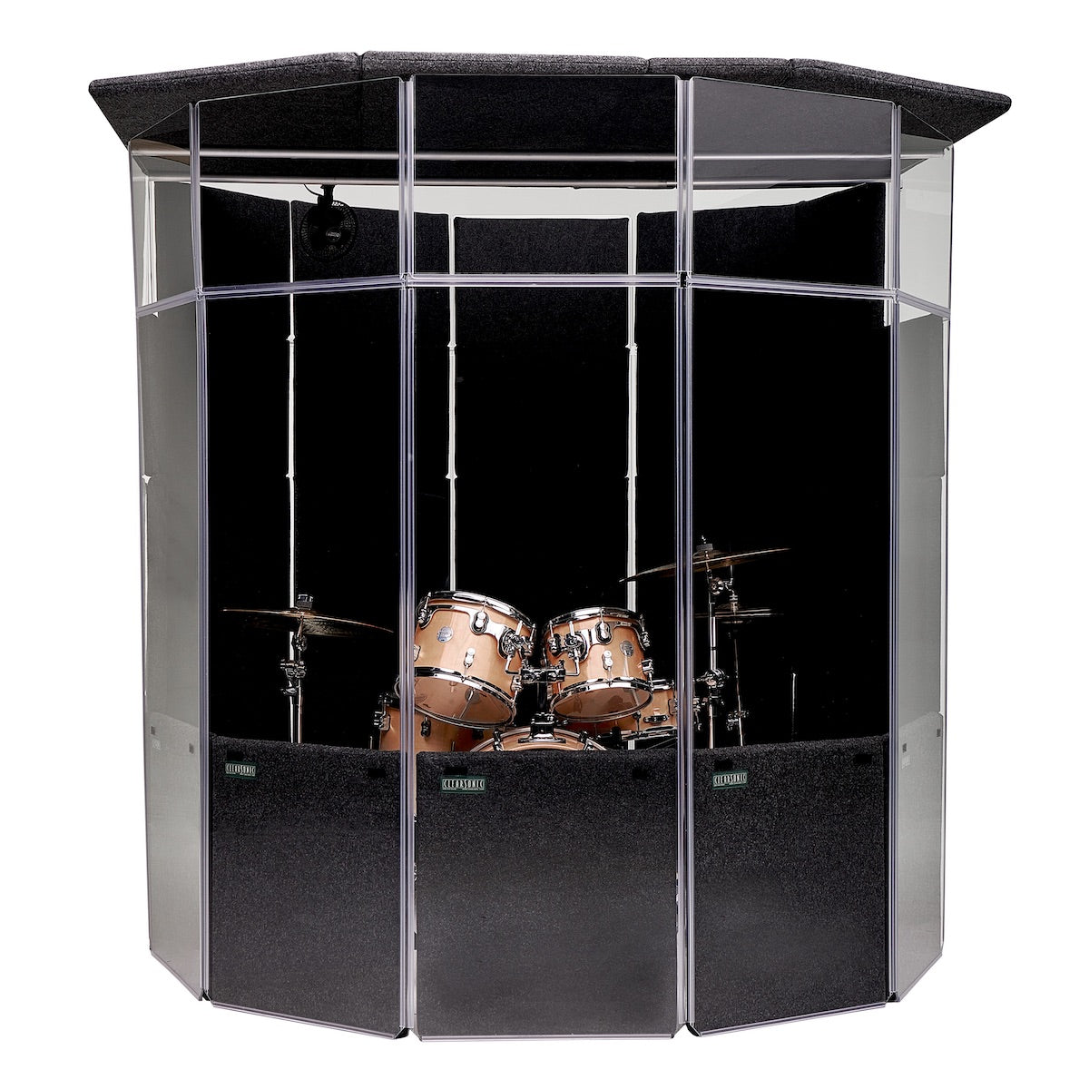 ClearSonic MP - MegaPac Drum Isolation Booth Package, front
