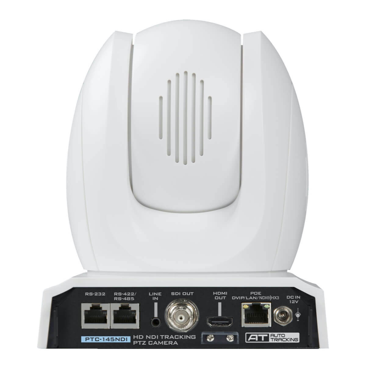 DataVideo PTC-145NDIW - Auto Tracking HD PTZ Camera with NDI|HX3, rear