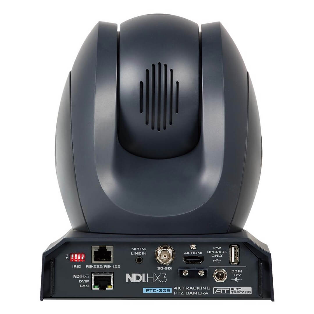 DataVideo PTC-325 - 4K Tracking PTZ Camera with 30x Optical Zoom, rear