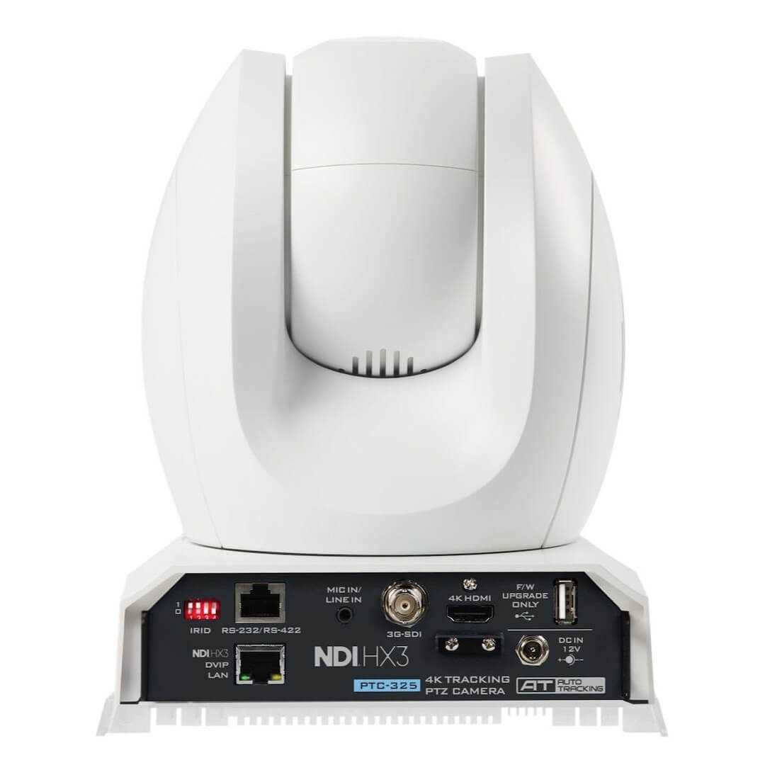 DataVideo PTC-325w - 4K Tracking PTZ Camera with 30x Optical Zoom, rear