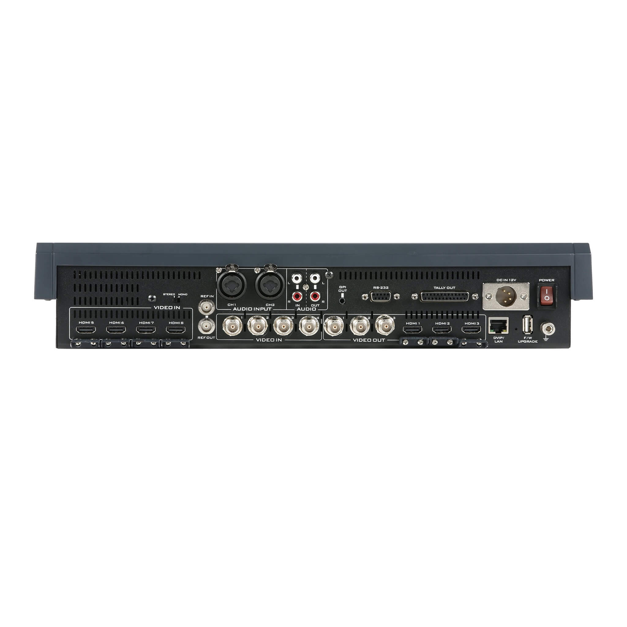 DataVideo SE-2600 - HD 8-Channel Digital Video Switcher, rear