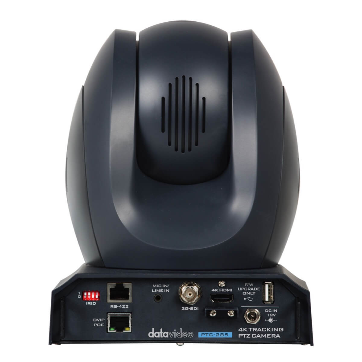 DataVideo PTC-285 - 4K AI Tracking PTZ Camera, 12x Optical Zoom, rear