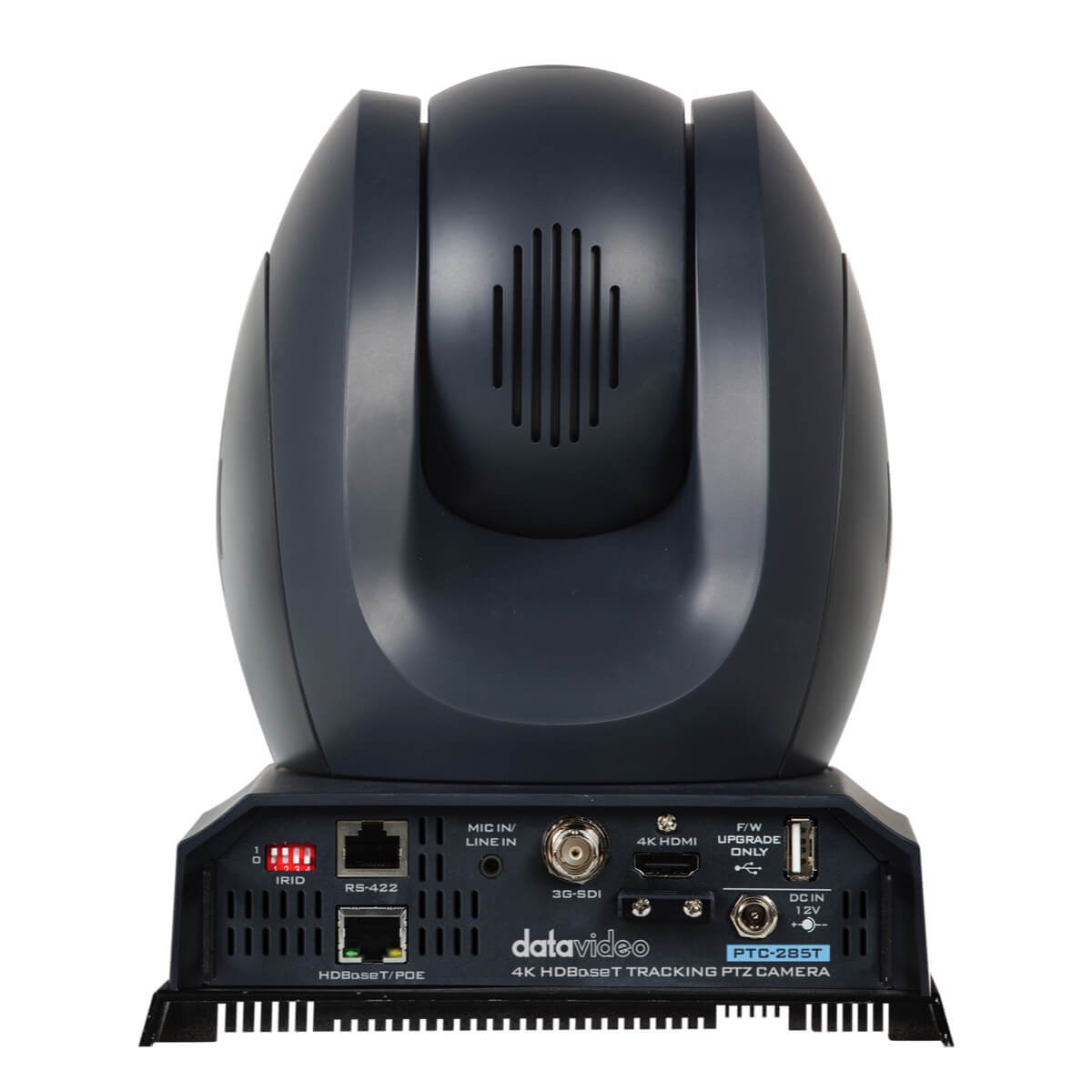 DataVideo PTC-285T - 4K AI Tracking PTZ Camera, 12x Optical Zoom, rear