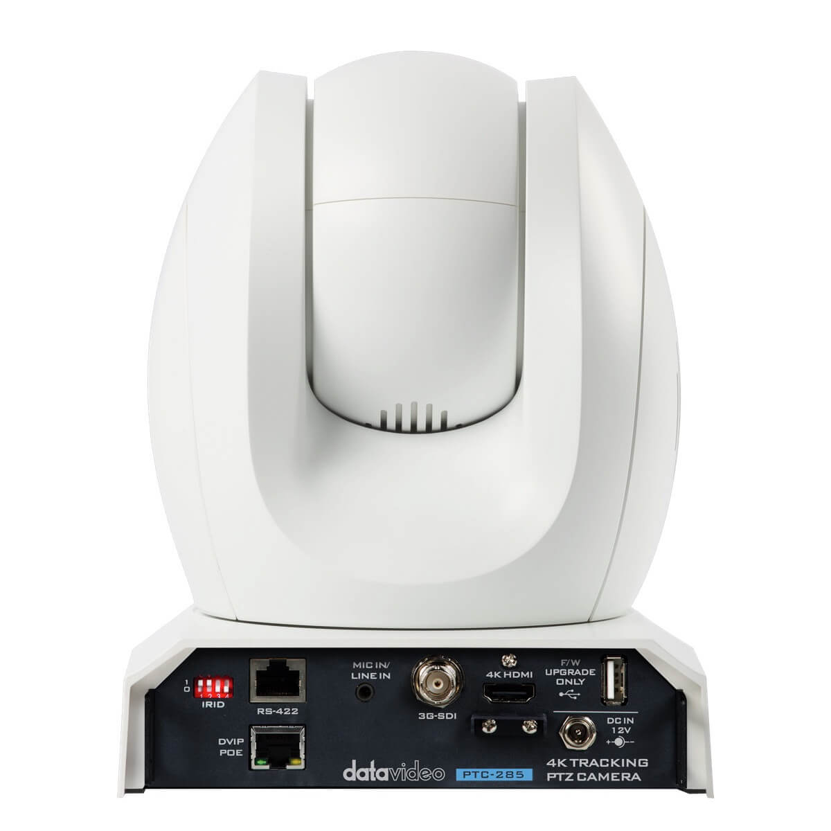DataVideo PTC-285W - 4K AI Tracking PTZ Camera, 12x Optical Zoom, rear