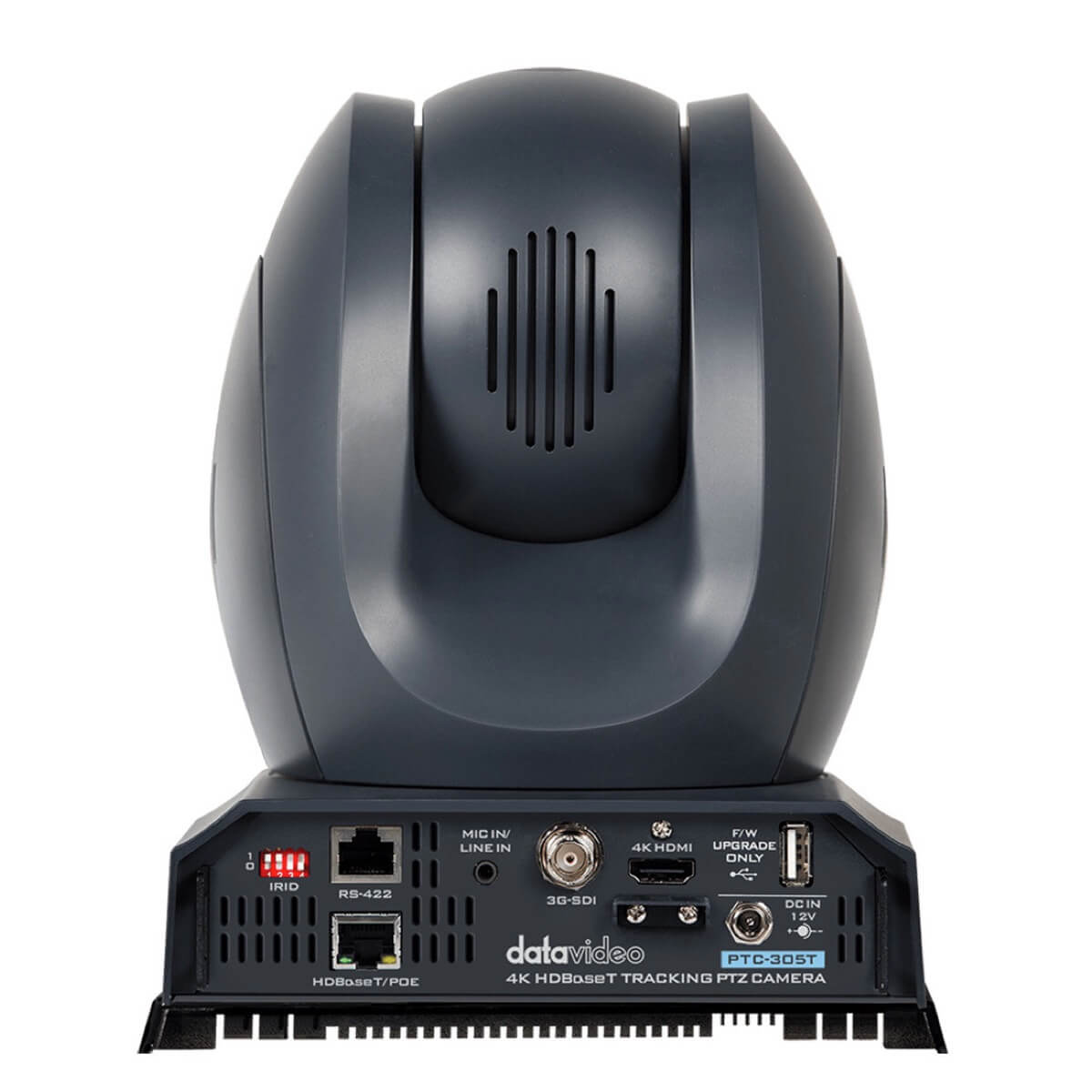 DataVideo PTC-305T - 4K AI Tracking PTZ Camera, 20x Optical Zoom, rear