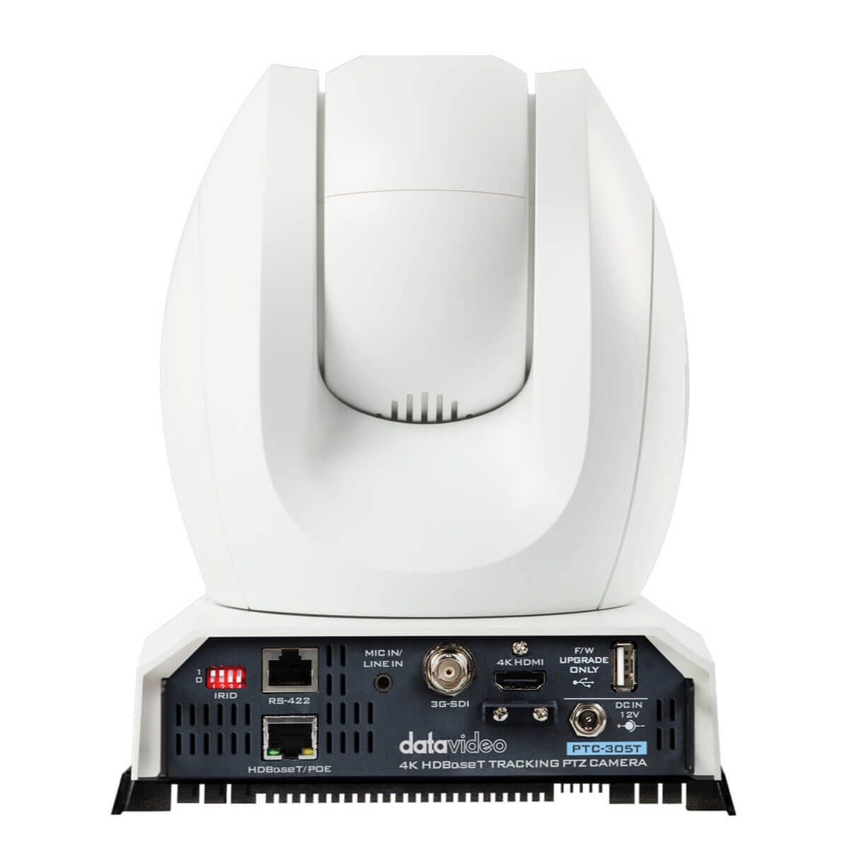 DataVideo PTC-305TW - 4K AI Tracking PTZ Camera, 20x Optical Zoom, rear