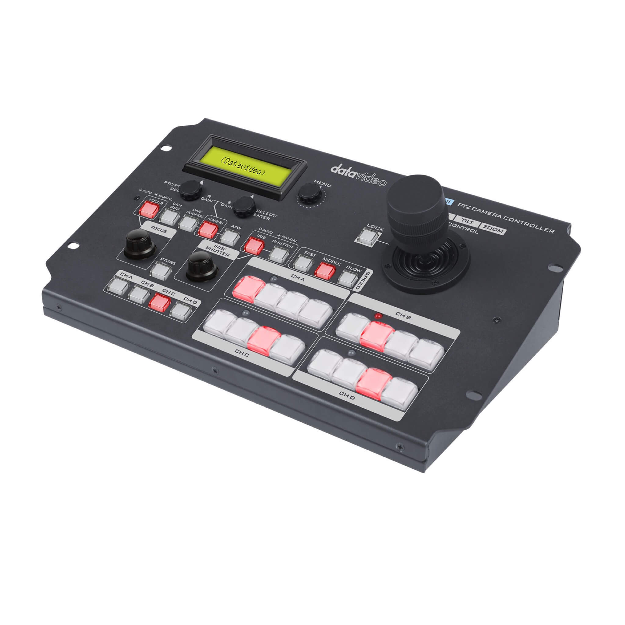 DataVideo RMC-180 Mark II - PTZ Camera Controller, angle