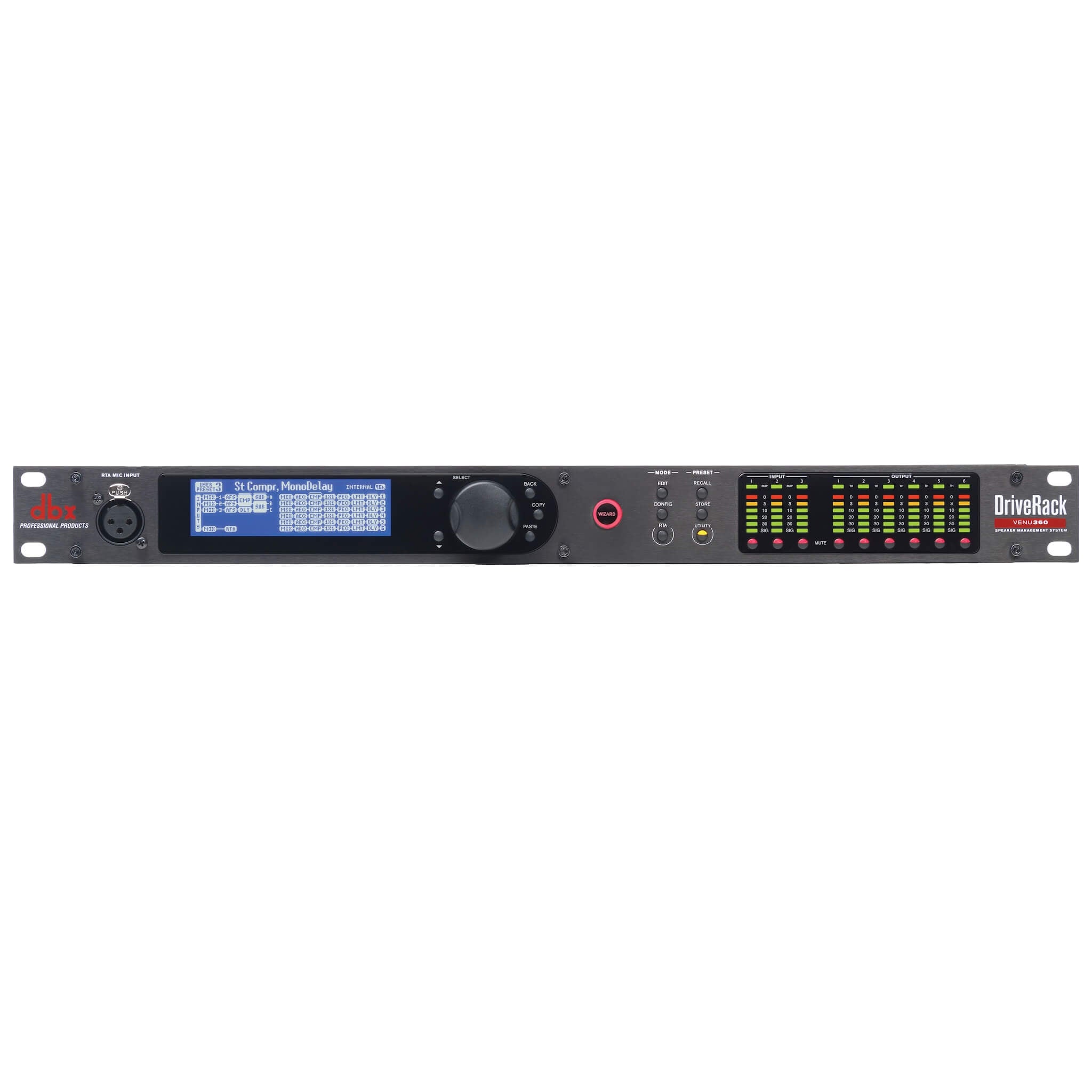 dbx DriveRack VENU360 - Complete Loudspeaker Management System