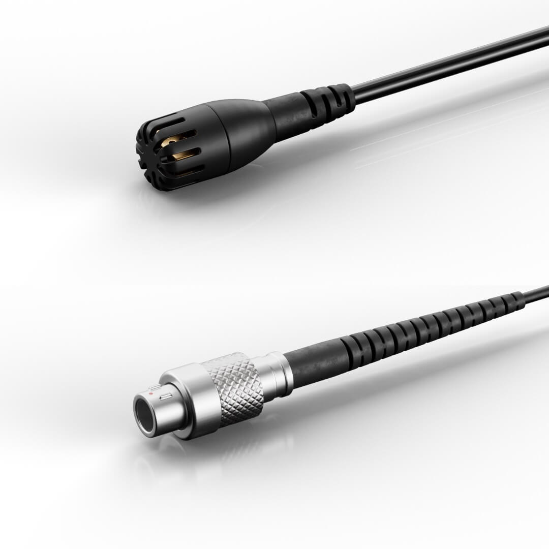 DPA 2061 Omnidirectional Miniature Lavalier Microphone, black lemo