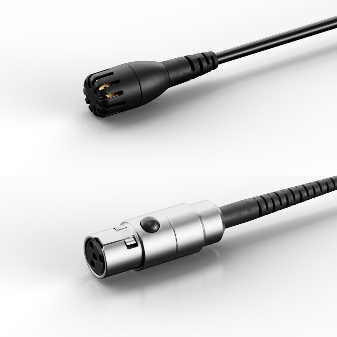 DPA 2061 Omnidirectional Miniature Lavalier Microphone, black ta4f