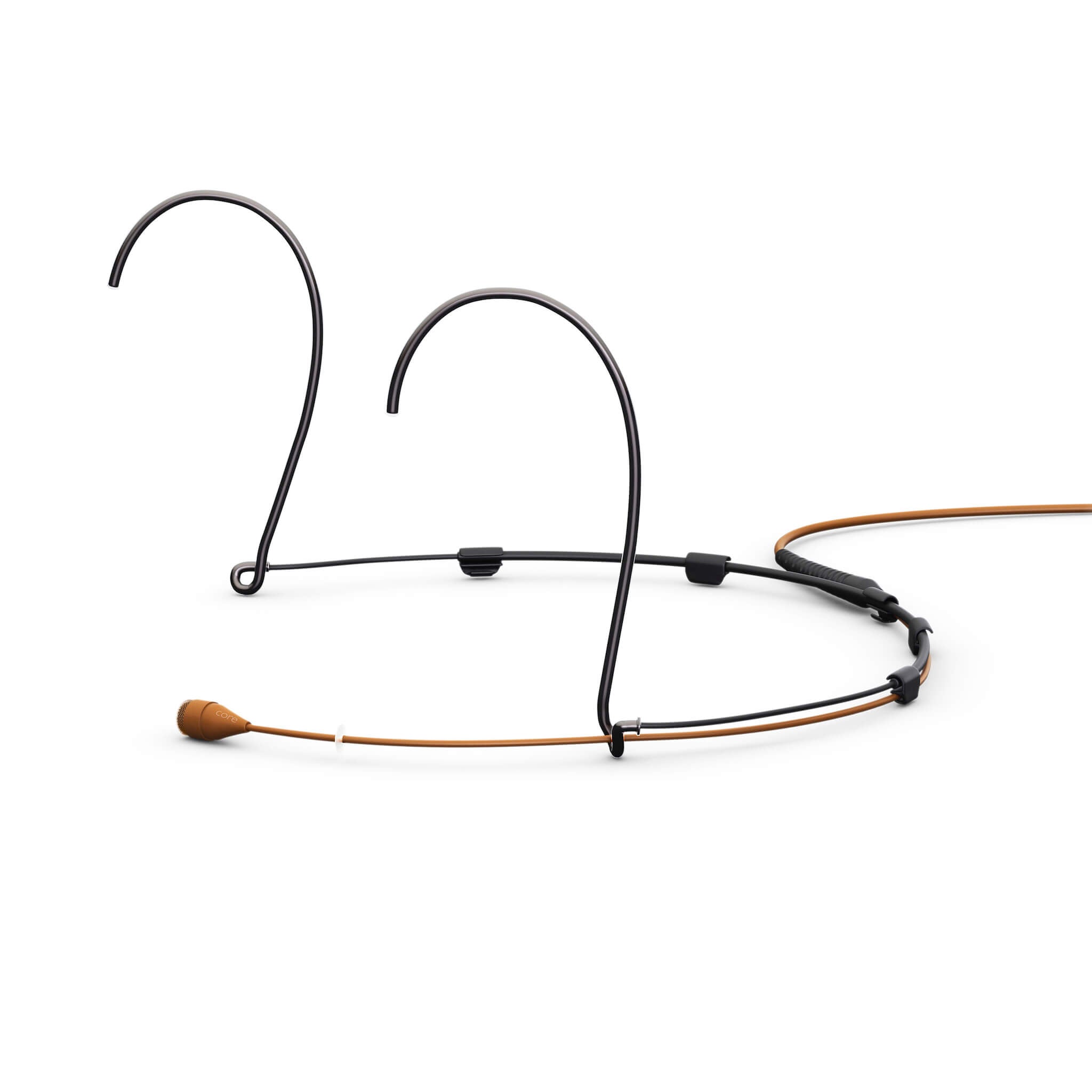 DPA 4066 CORE Omnidirectional Headset Microphone, brown