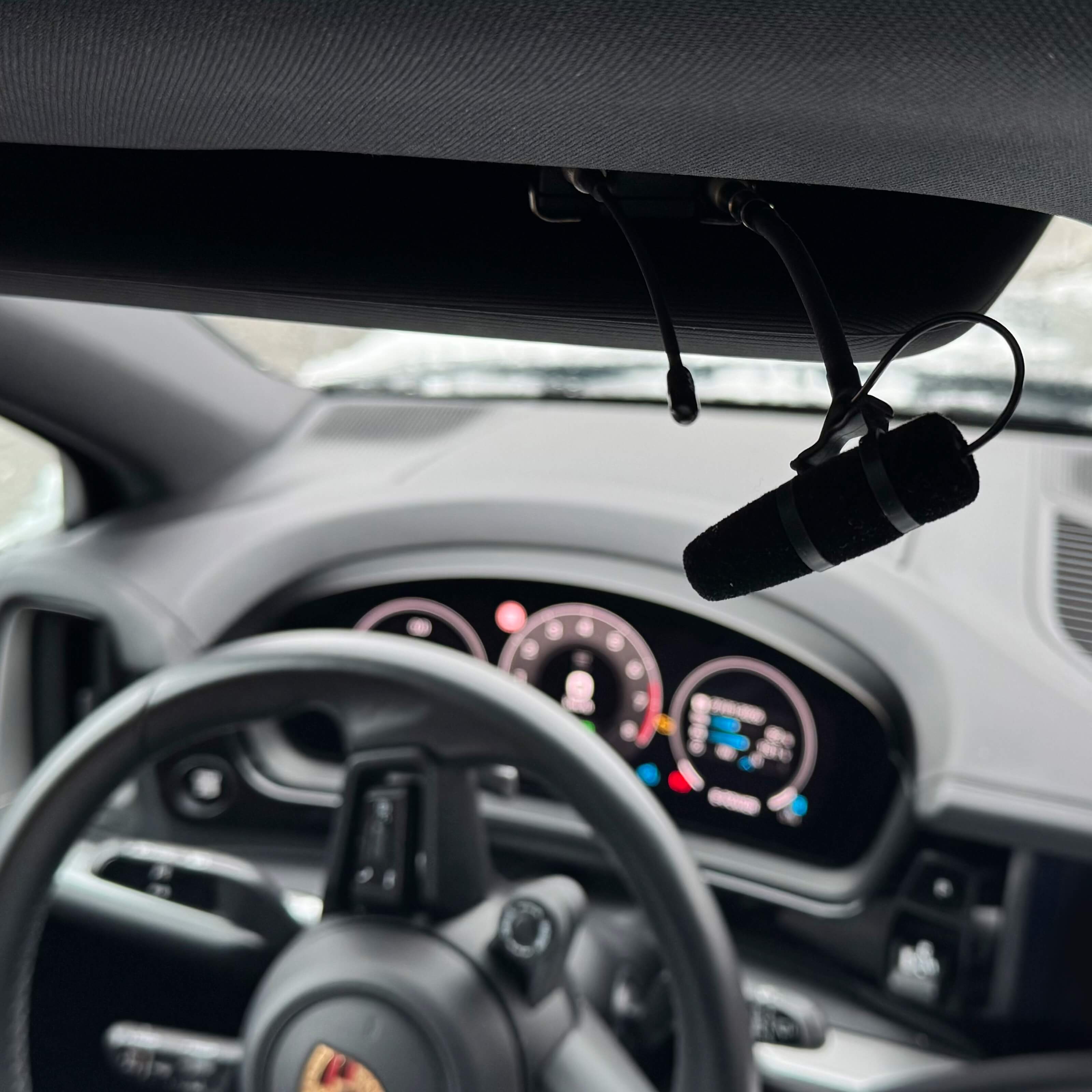 DPA 4097 CORE+ Micro Shotgun Microphone with MicroLock Connector, in car