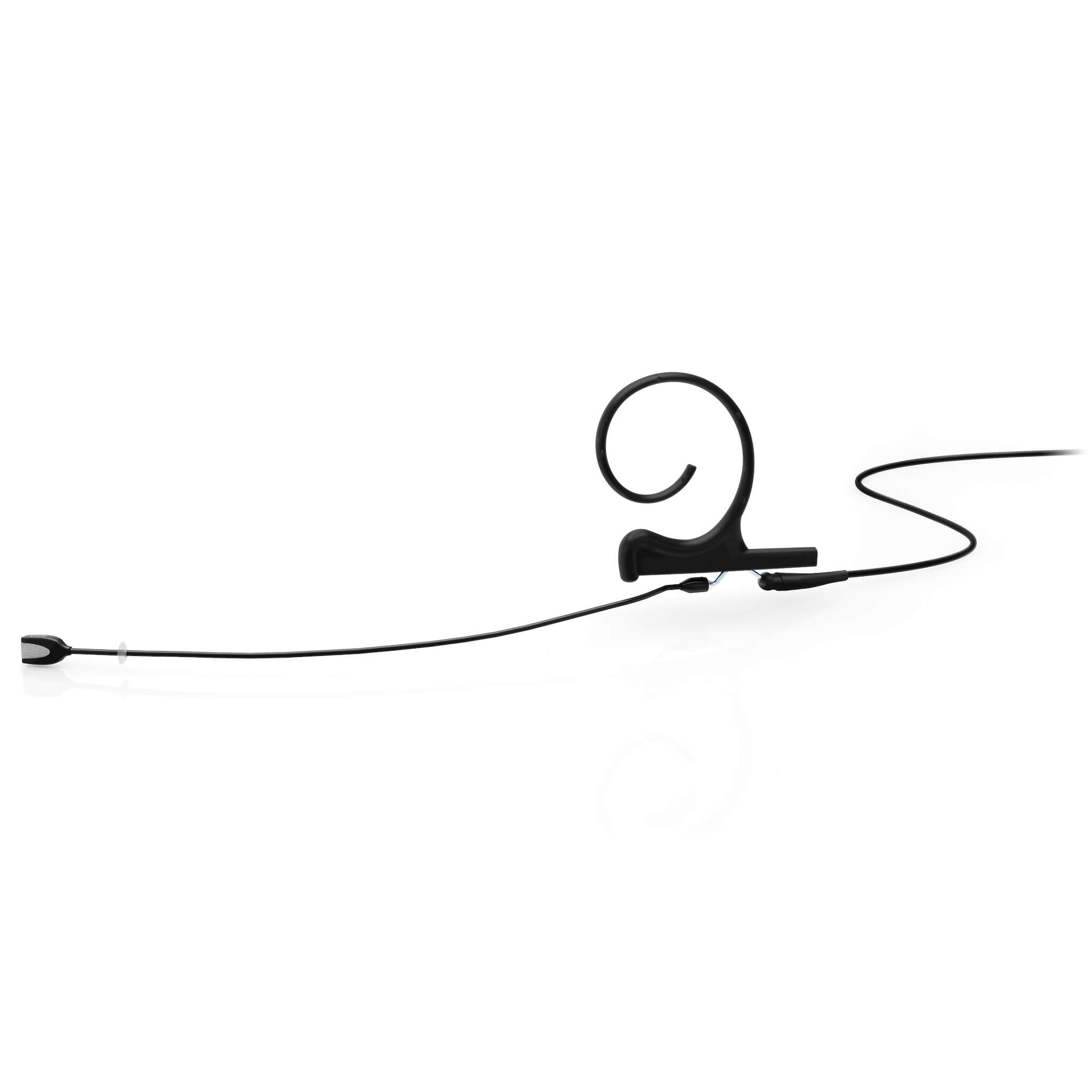 DPA 4166 CORE Slim Omnidirectional Flex Earset Microphone, black 110mm boom