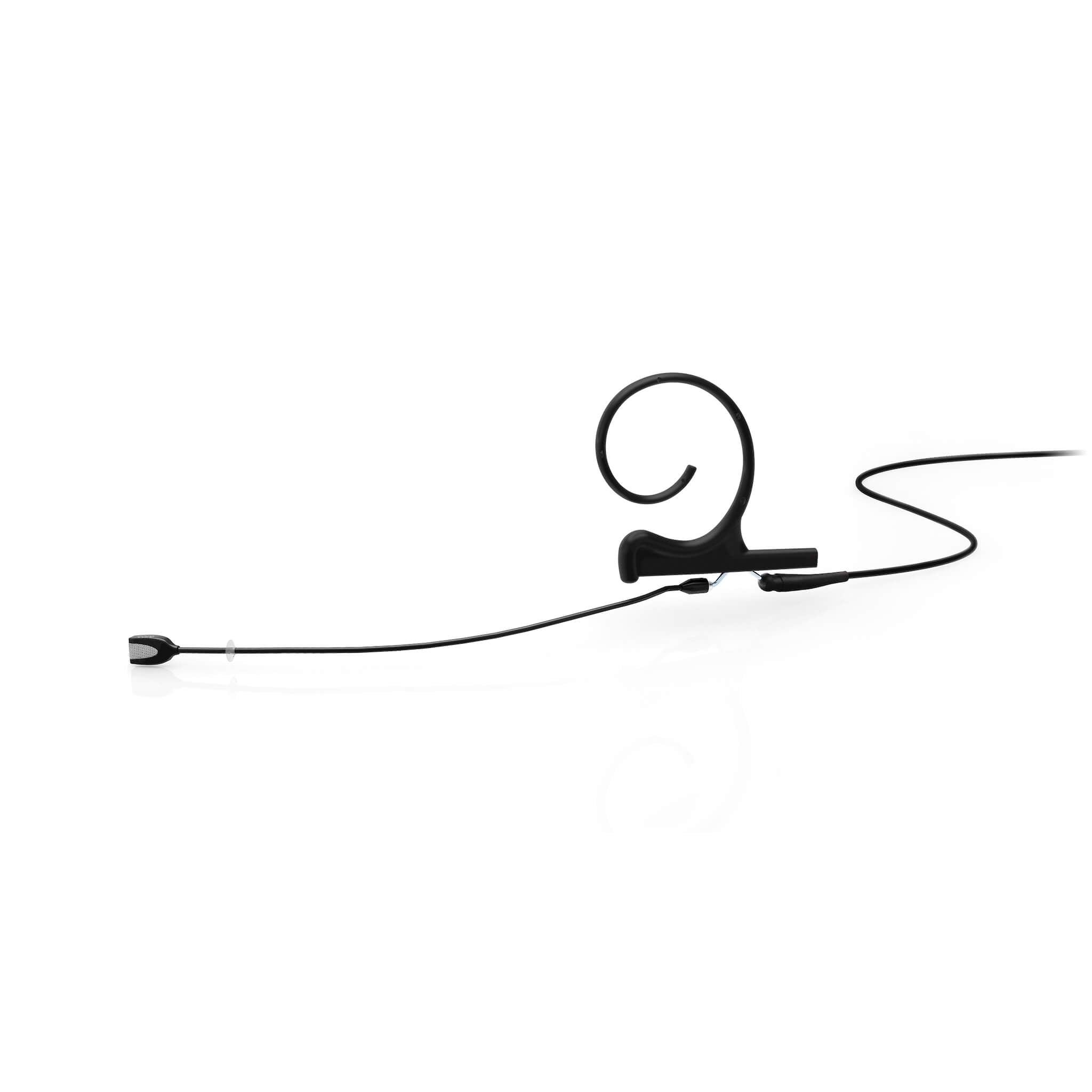DPA 4166 CORE Slim Omnidirectional Flex Earset Microphone, black 90mm boom