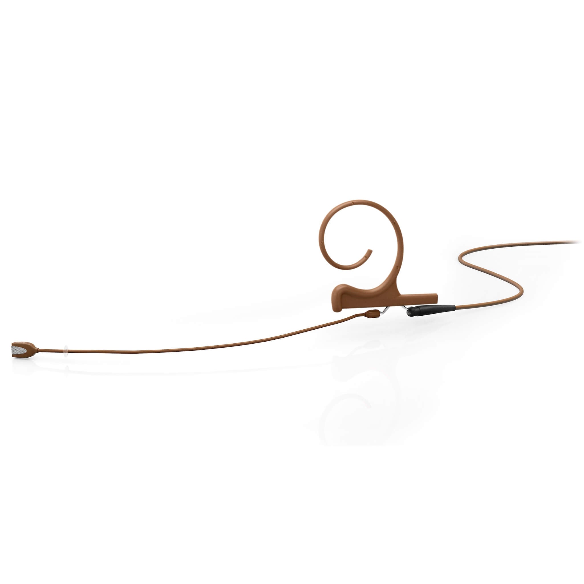 DPA 4166 CORE Slim Omnidirectional Flex Earset Microphone, brown 110mm boom