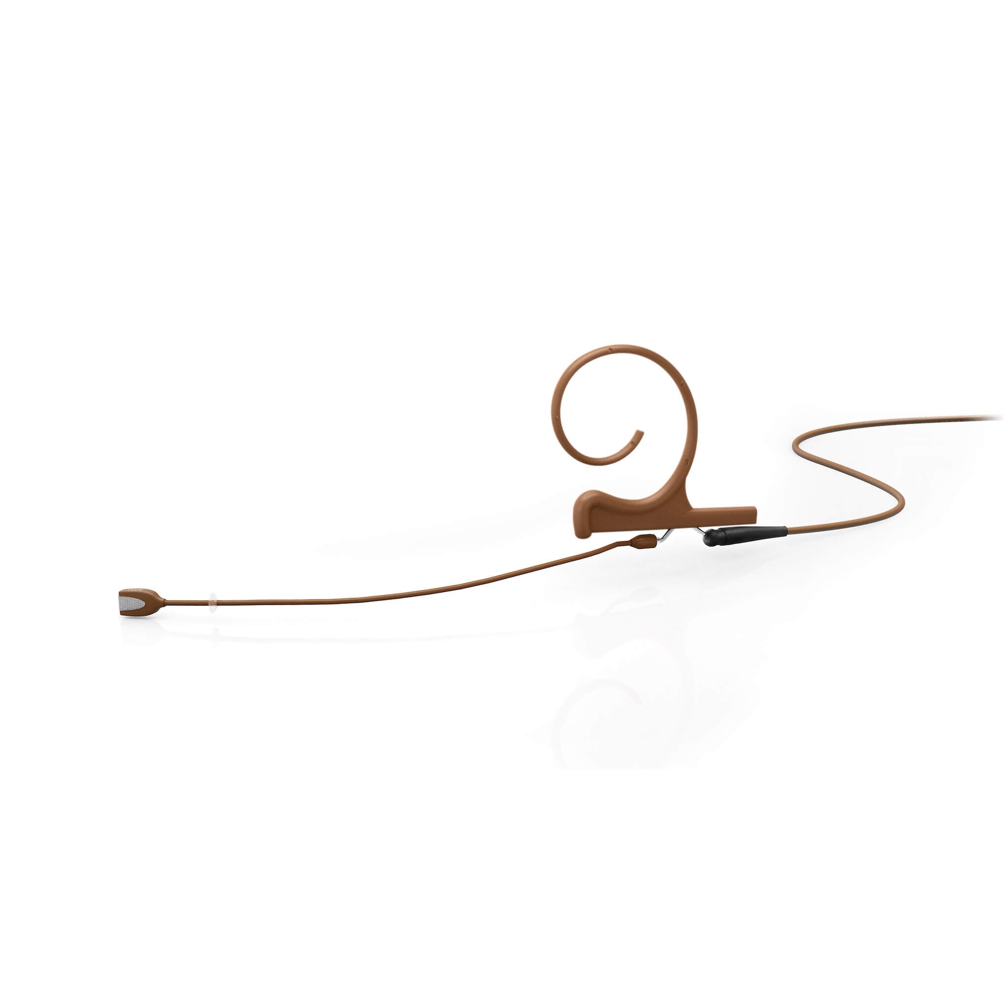 DPA 4166 CORE Slim Omnidirectional Flex Earset Microphone, brown 90mm boom