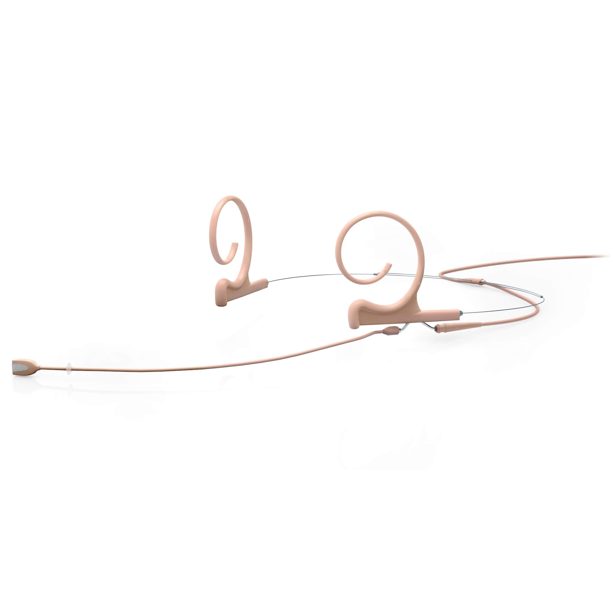 DPA 4166 CORE Slim Omnidirectional Flex Headset Microphone, beige 110mm boom