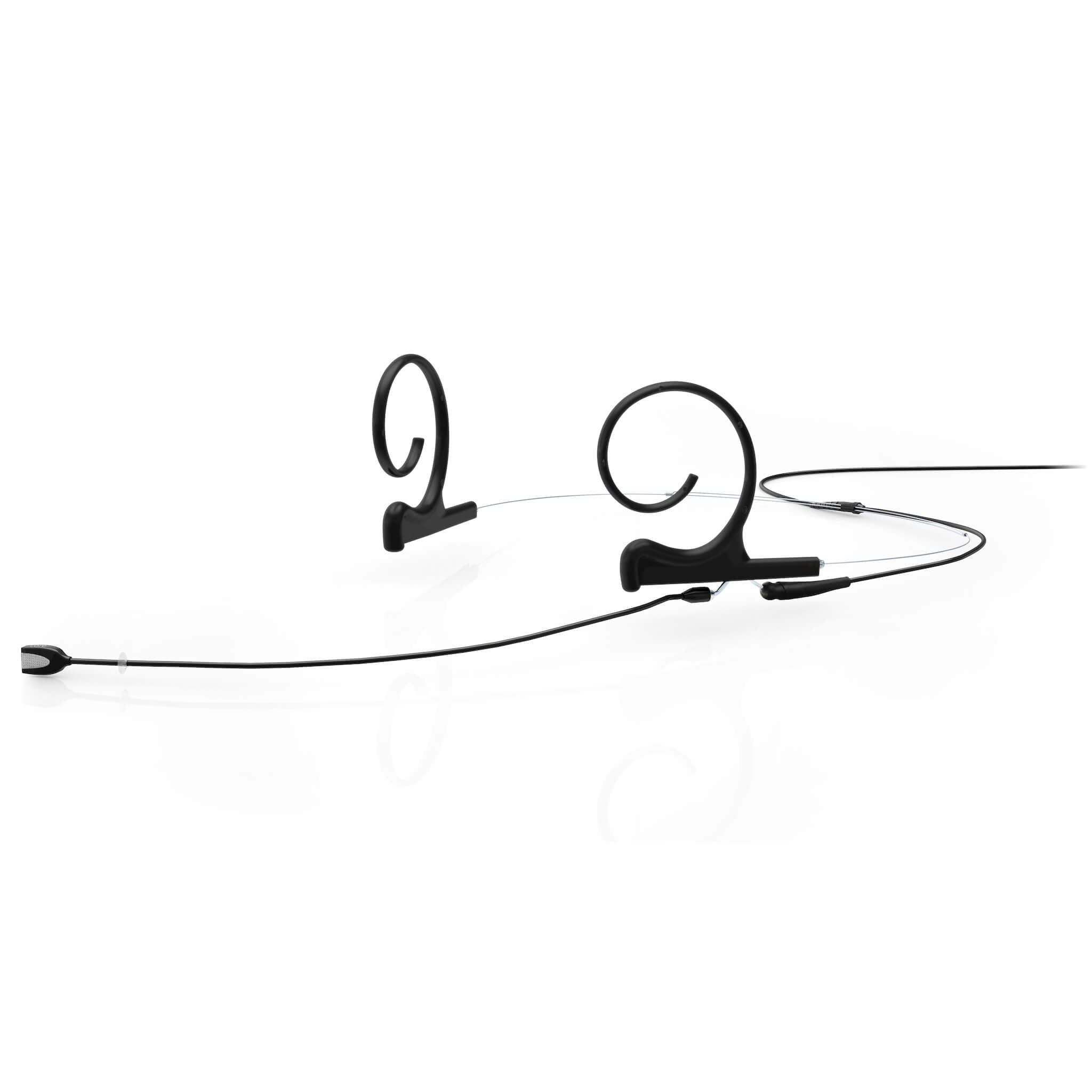 DPA 4166 CORE Slim Omnidirectional Flex Headset Microphone, black 110mm boom