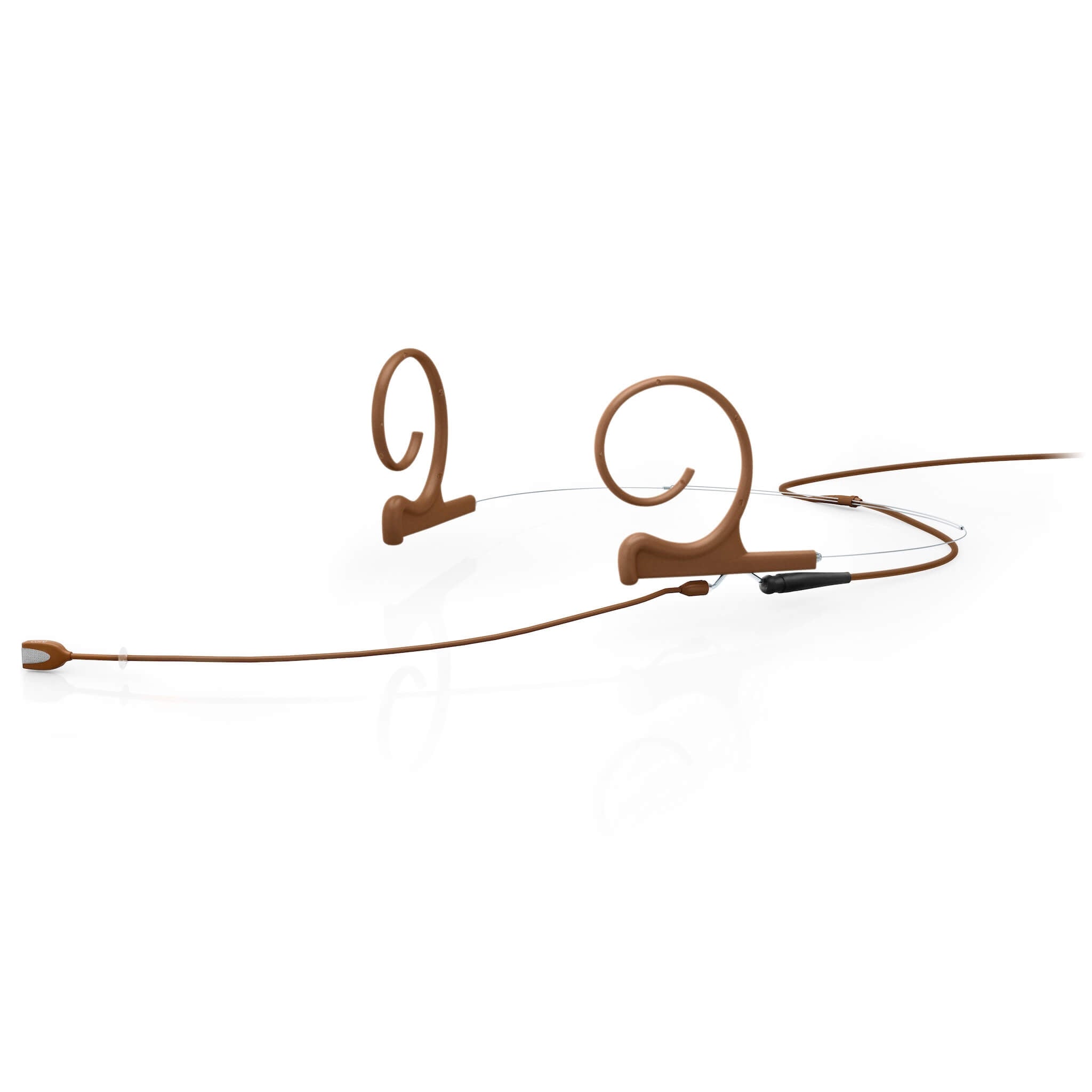 DPA 4166 CORE Slim Omnidirectional Flex Headset Microphone, brown 110mm boom