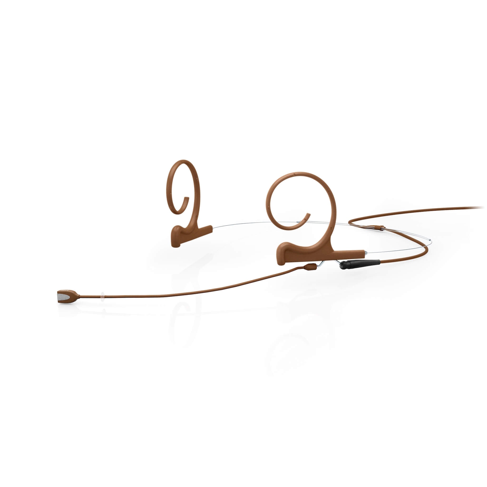 DPA 4188 CORE Slim Directional Flex Headset Microphone, brown 100mm boom