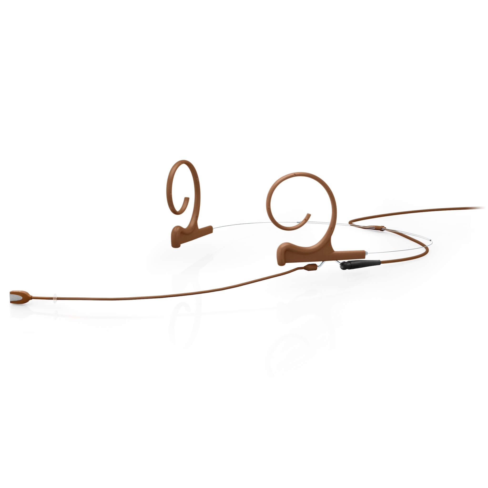 DPA 4188 CORE Slim Directional Flex Headset Microphone, brown 120mm boom