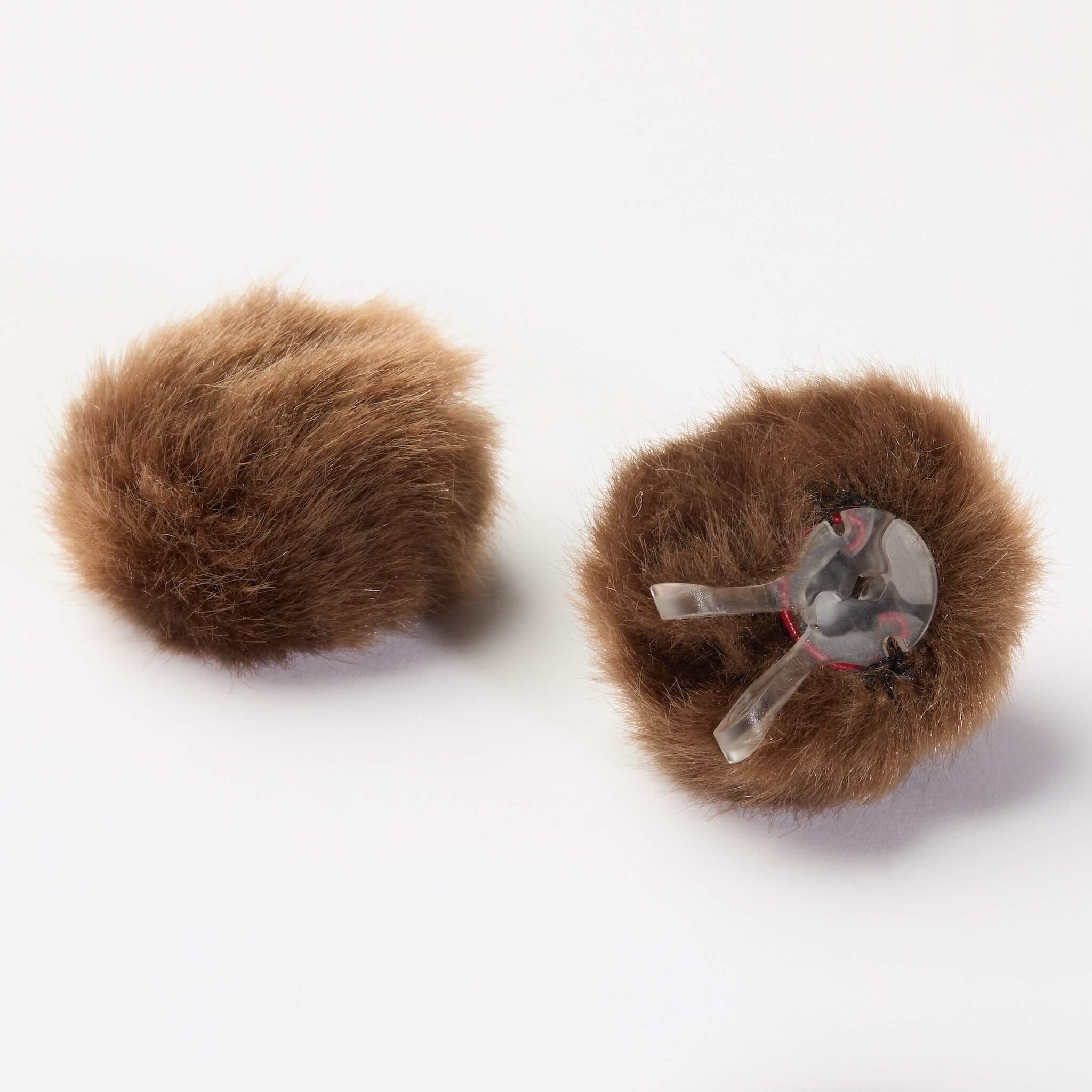 DPA AIR1 Universal Miniature Fur Windscreen, brown small