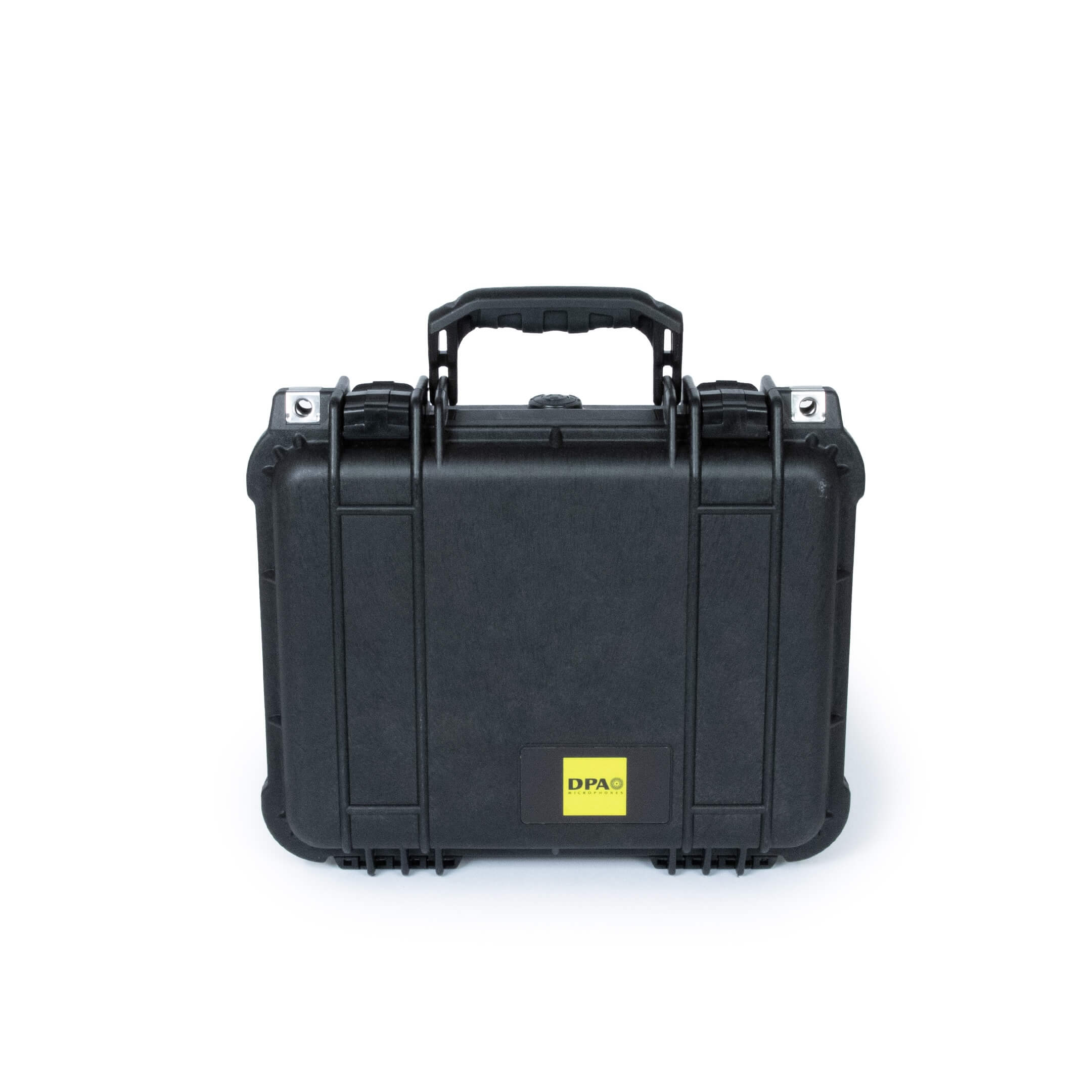 DPA DIN4099 Instrument Microphone Kit - front case closed standing