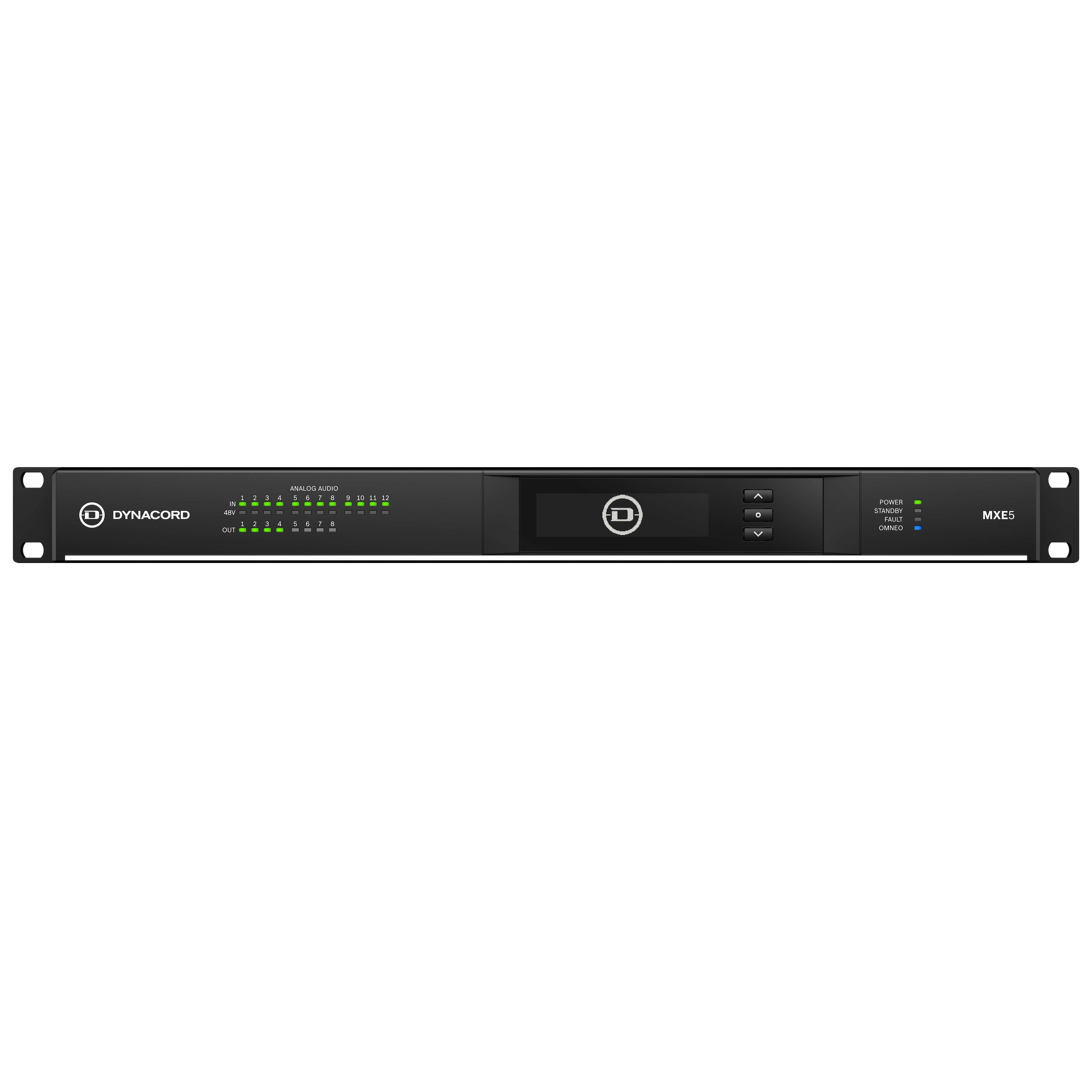 Dynacord MXE5-64 - DSP Matrix Mix Engine Audio System Controller, front
