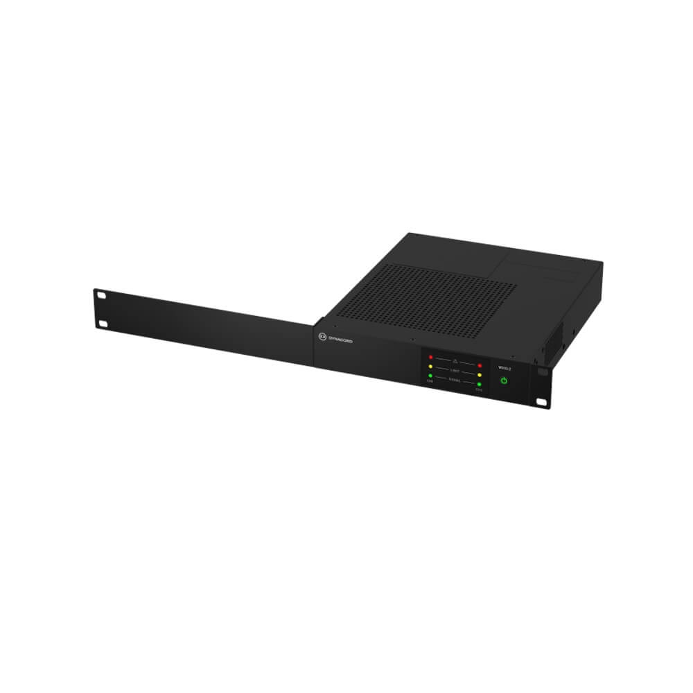 Dynacord V600:2 - 2-channel, 600W Commercial Power Amplifier, 1x rackmount