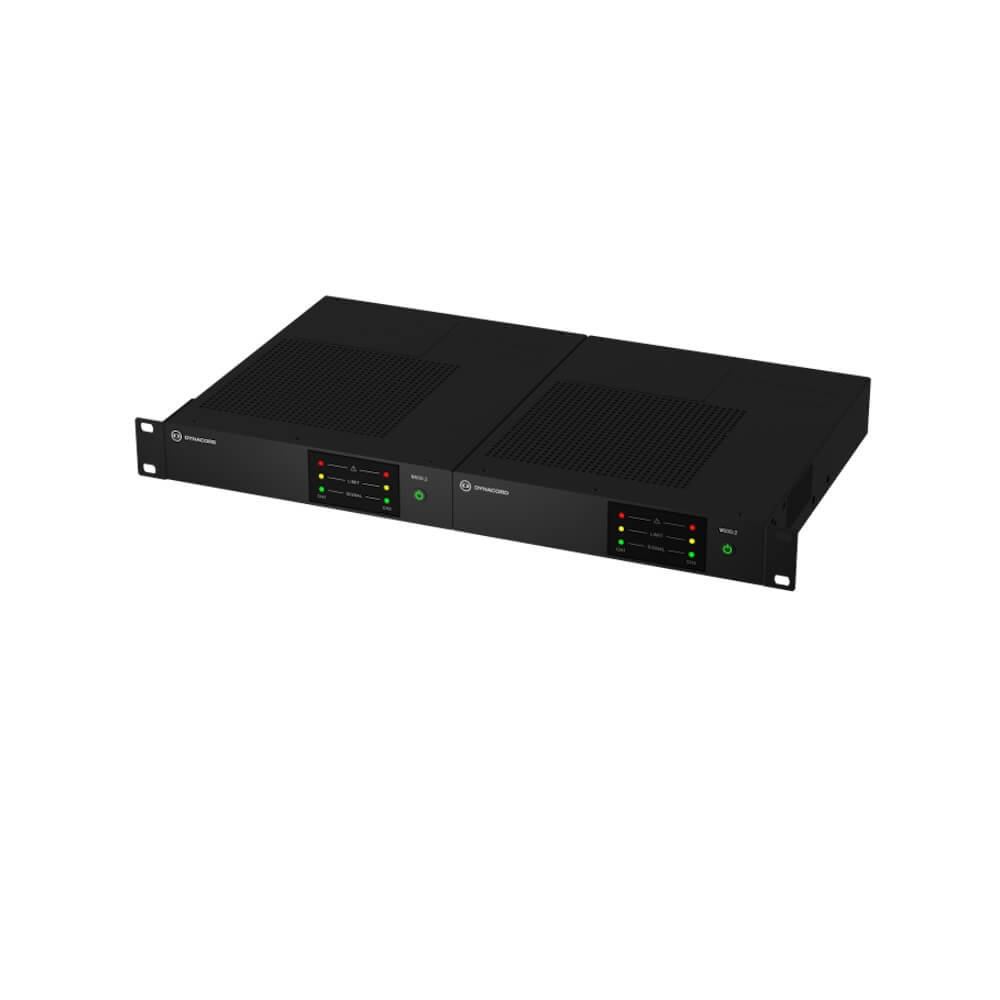 Dynacord V600:2 - 2-channel, 600W Commercial Power Amplifier, 2x rackmount