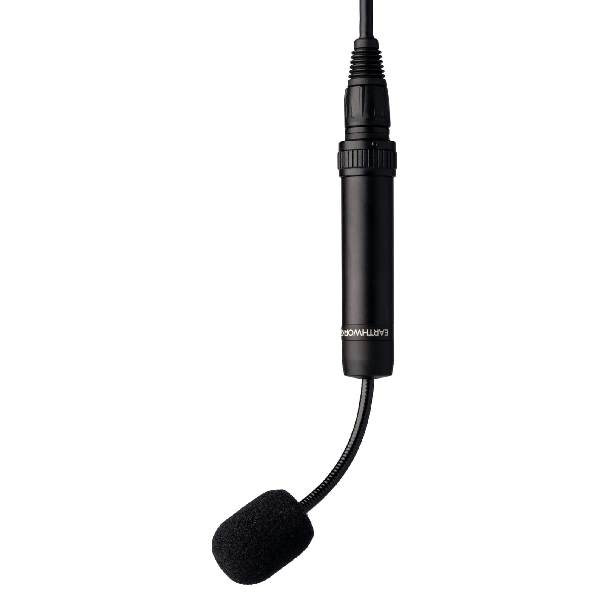 Earthworks C30-S (black) Gen 2 ChoirMic - Supercardioid Hanging Choir Microphone, with 30' cable