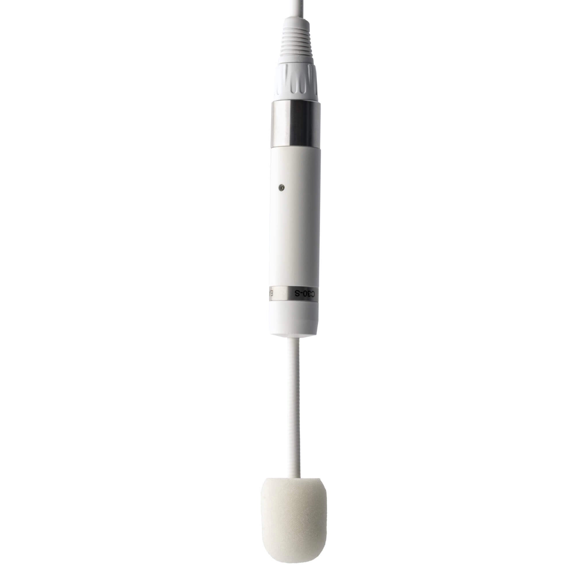 Earthworks C30-S (white) Gen 2 ChoirMic - Supercardioid Hanging Choir Microphone