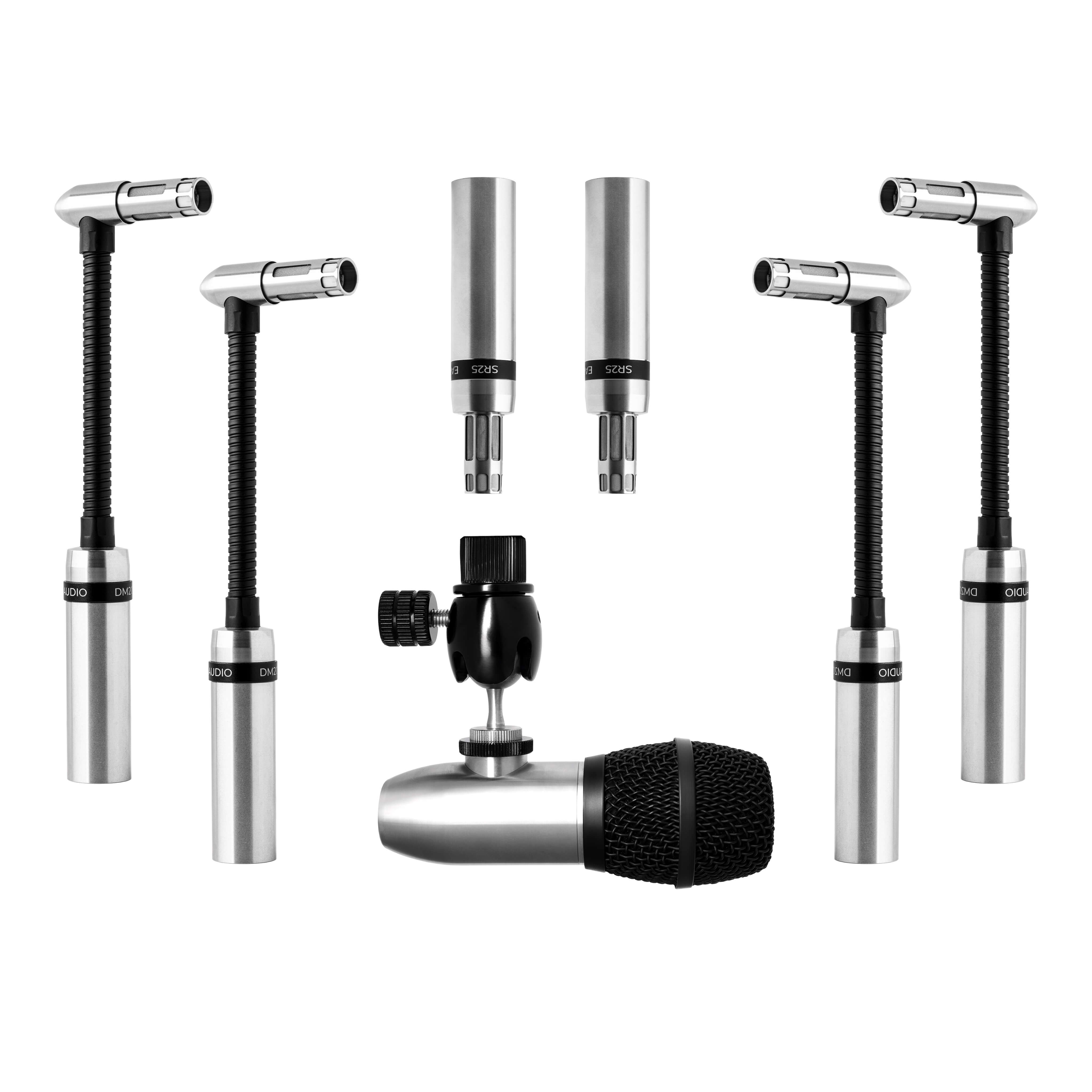 Earthworks Audio DK7 Gen 2 - Premium 7-Piece Drum Microphone Kit