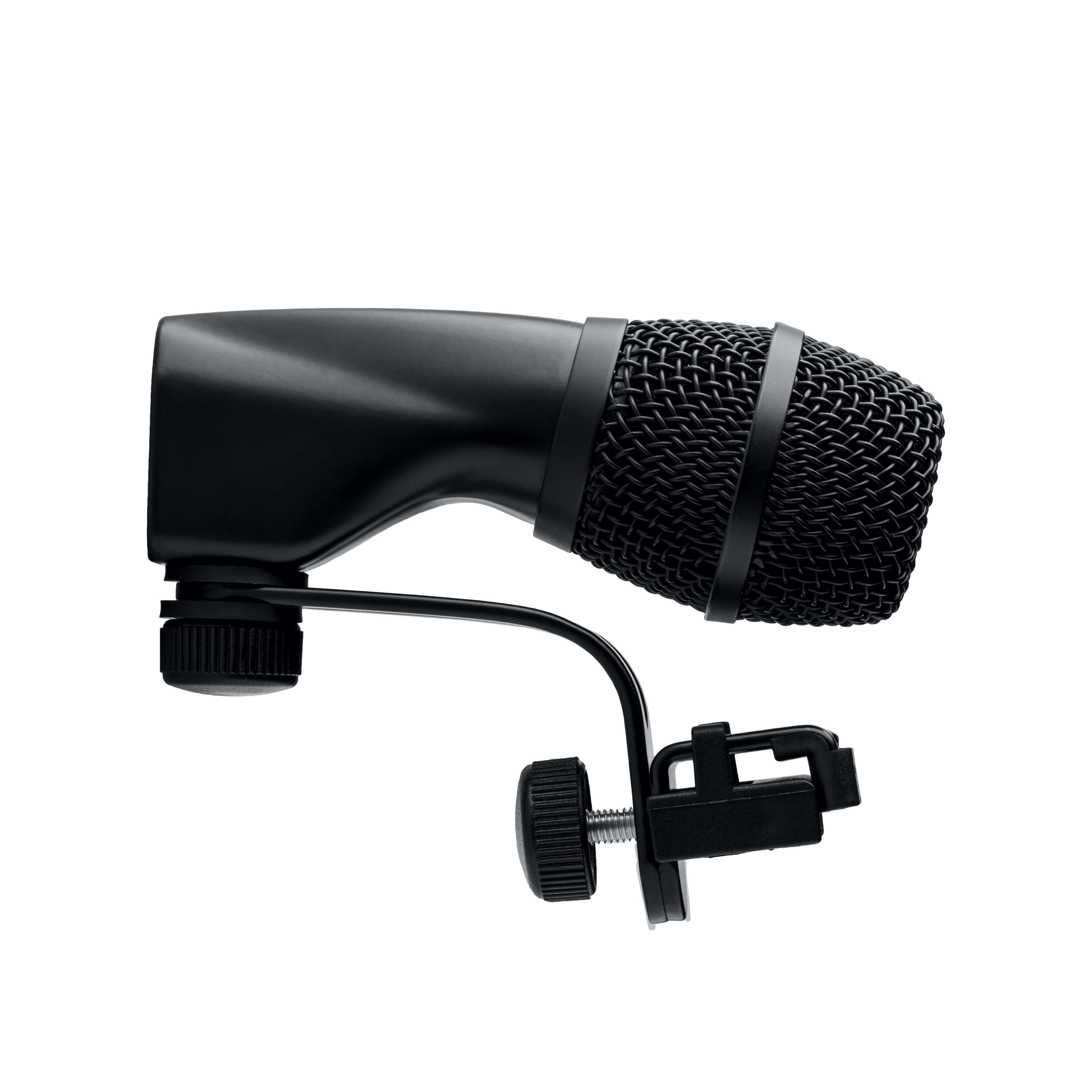 Earthworks DM17 - Tom and Snare
Drum Microphone, side view with RM3 Rim Mount