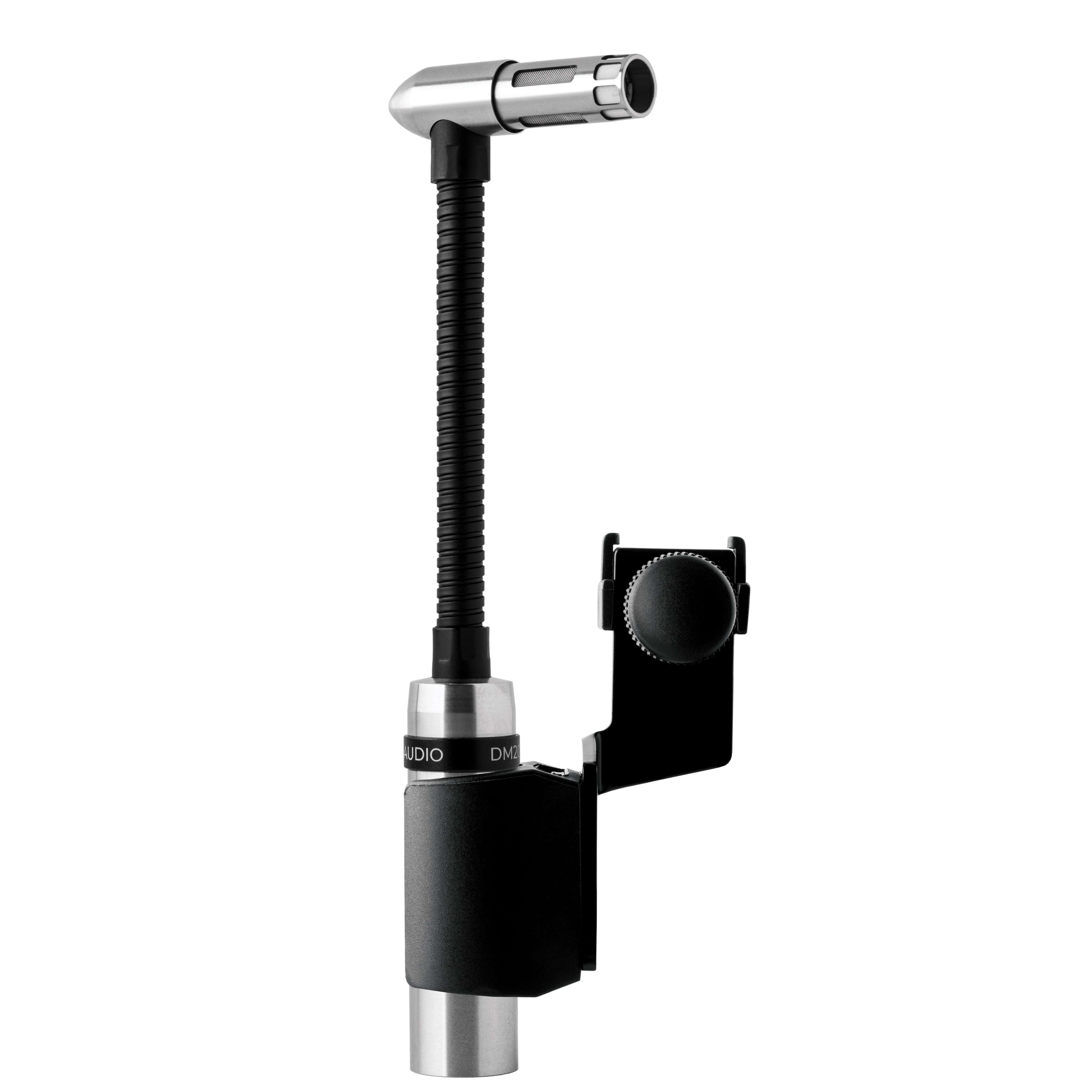 Earthworks DM20 Gen 2 - Cardioid Gooseneck Tom & Snare Drum Microphone, with rim mount