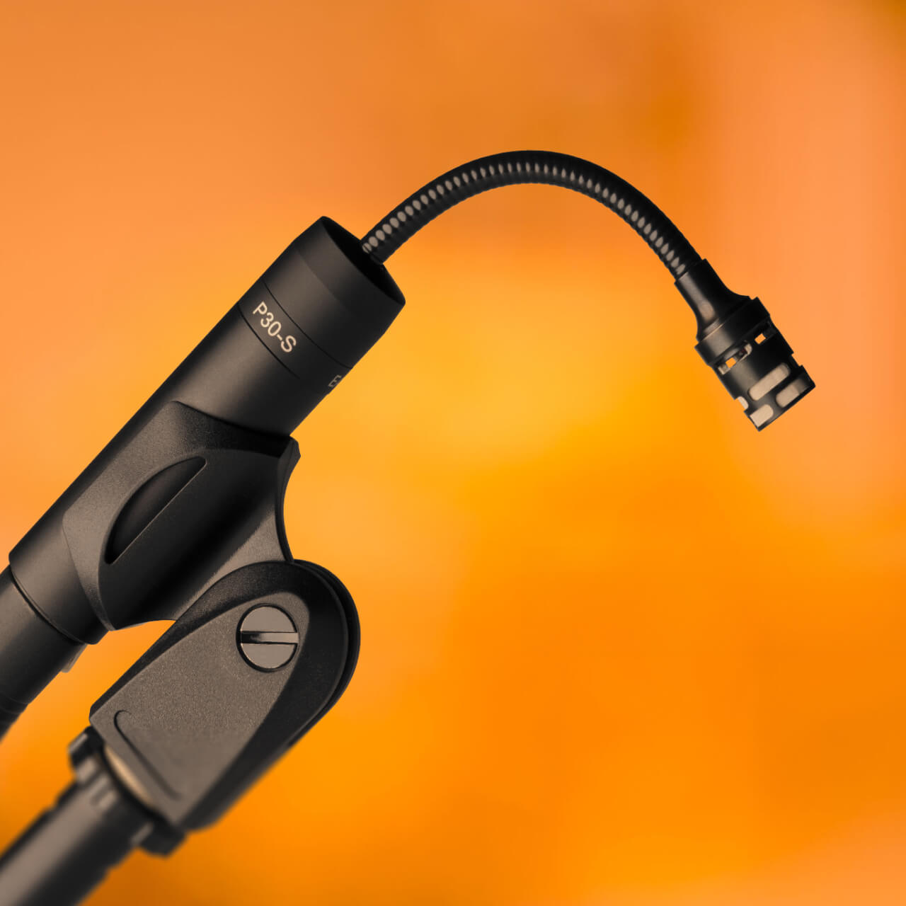 Earthworks P30-S Gen 2 Periscope - Supercardioid Gooseneck Microphone, in studio.