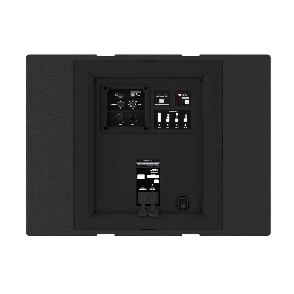 EAW NT119S - Newport 19-inch Powered Subwoofer, rear