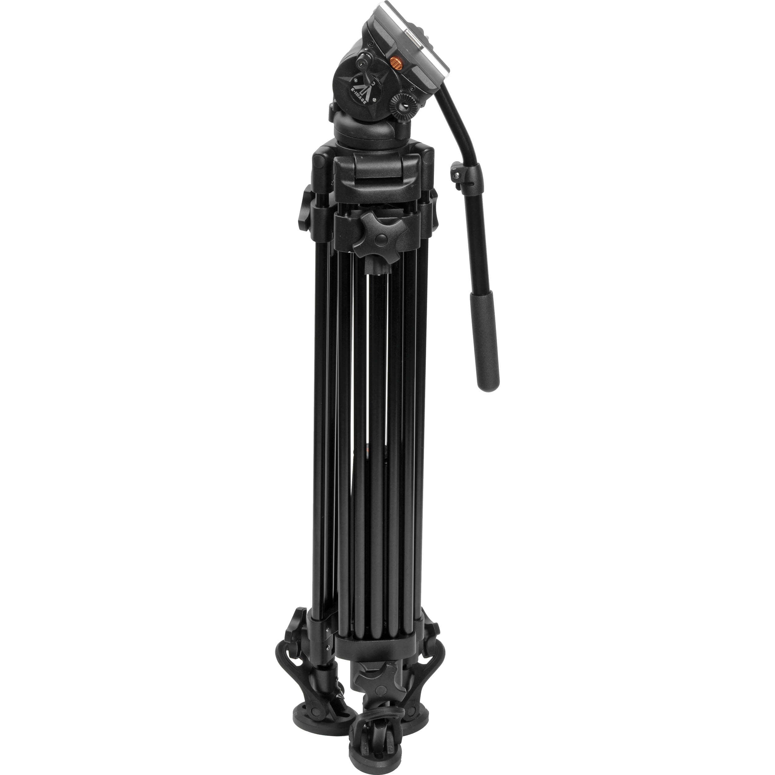 E-Image EK60AAM - 2-Stage Aluminum 75mm Fluid Head Tripod