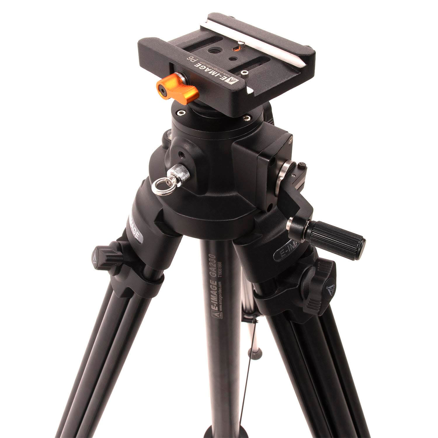 E-Image GA230-PTZ - Aluminum Tripod with Rising Center Column for PTZ Cameras, head