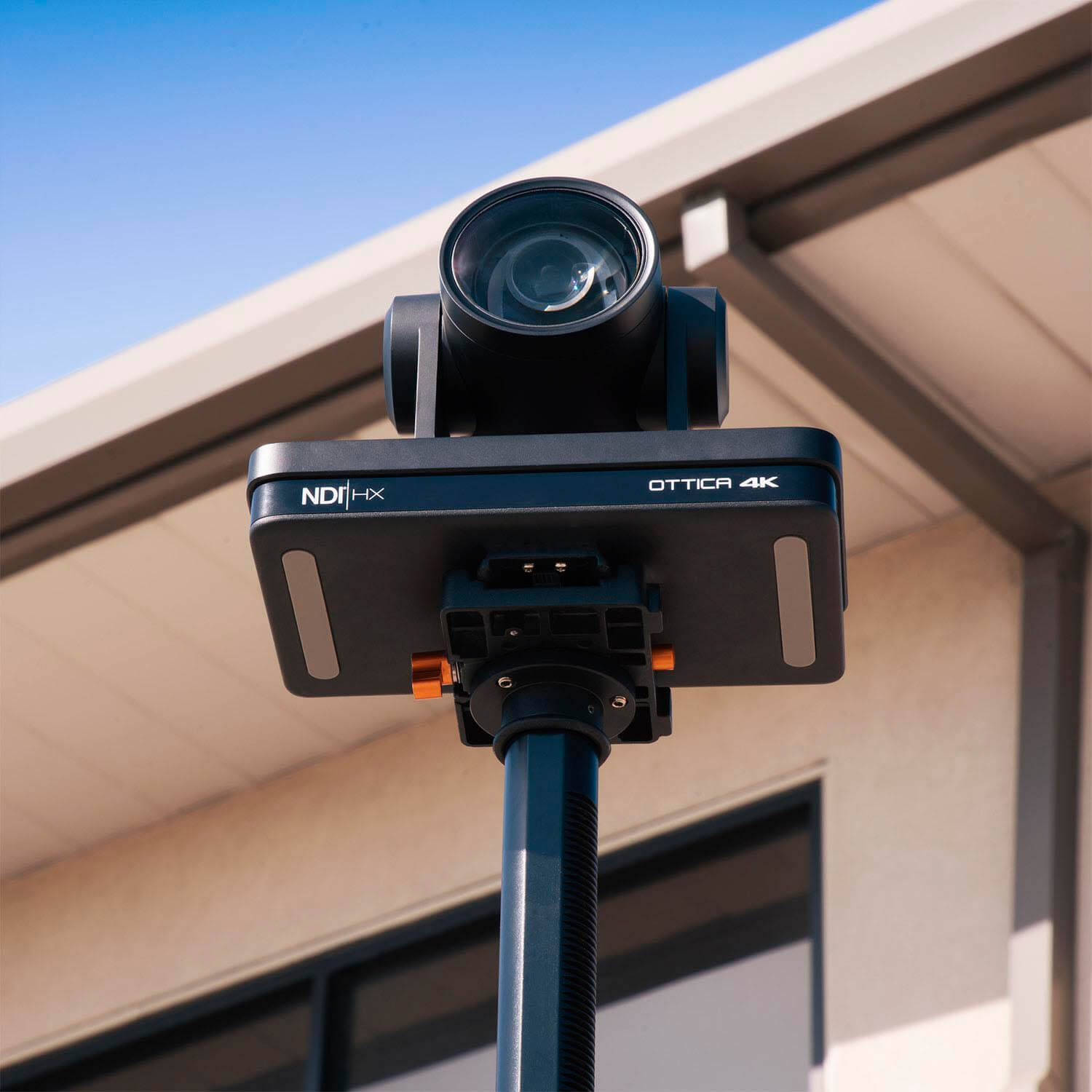 E-Image GA230-PTZ - Aluminum Tripod with Rising Center Column for PTZ Cameras, lifestyle