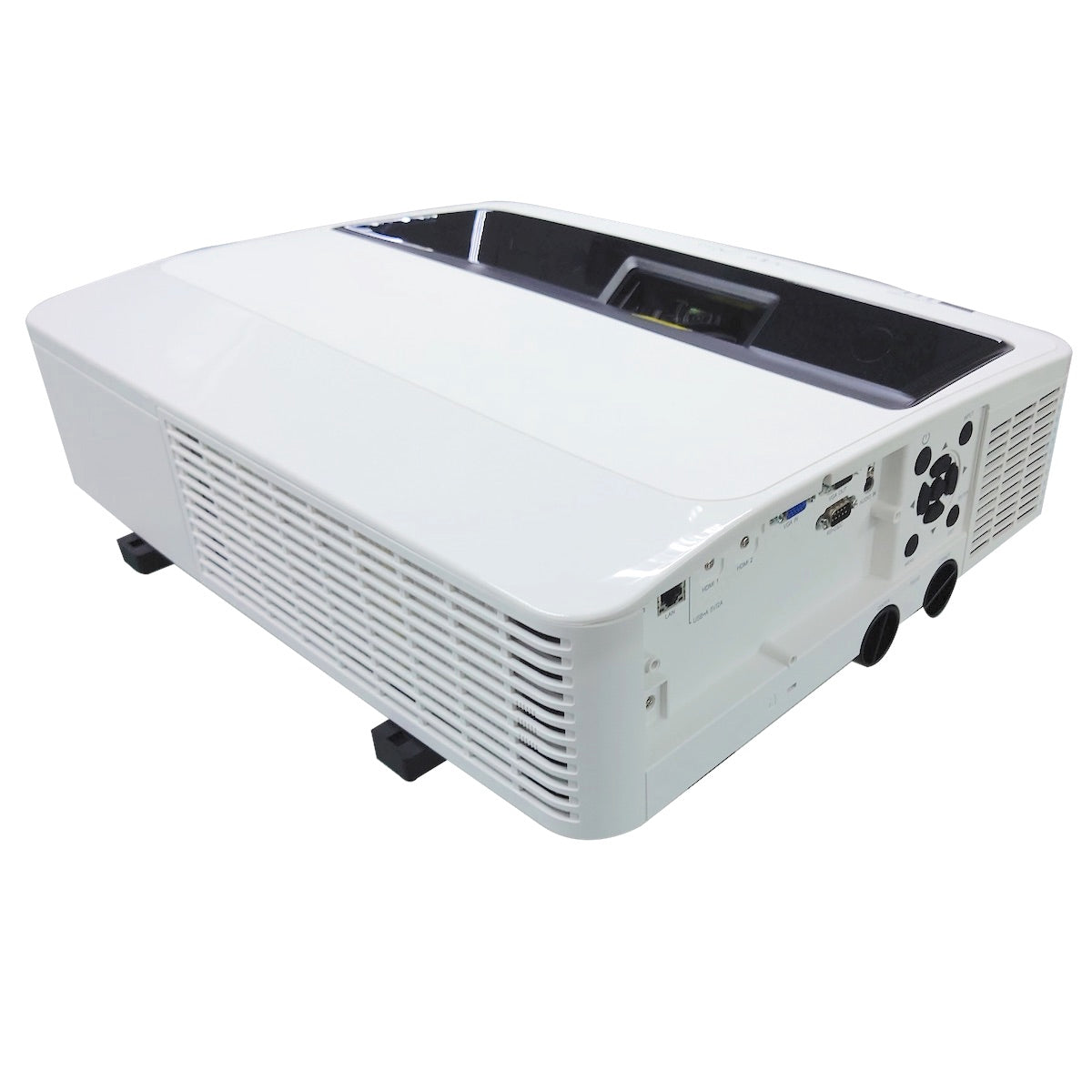 Eiki EK-65LU - 3LCD WUXGA Ultra Short Throw Laser Projector, back left