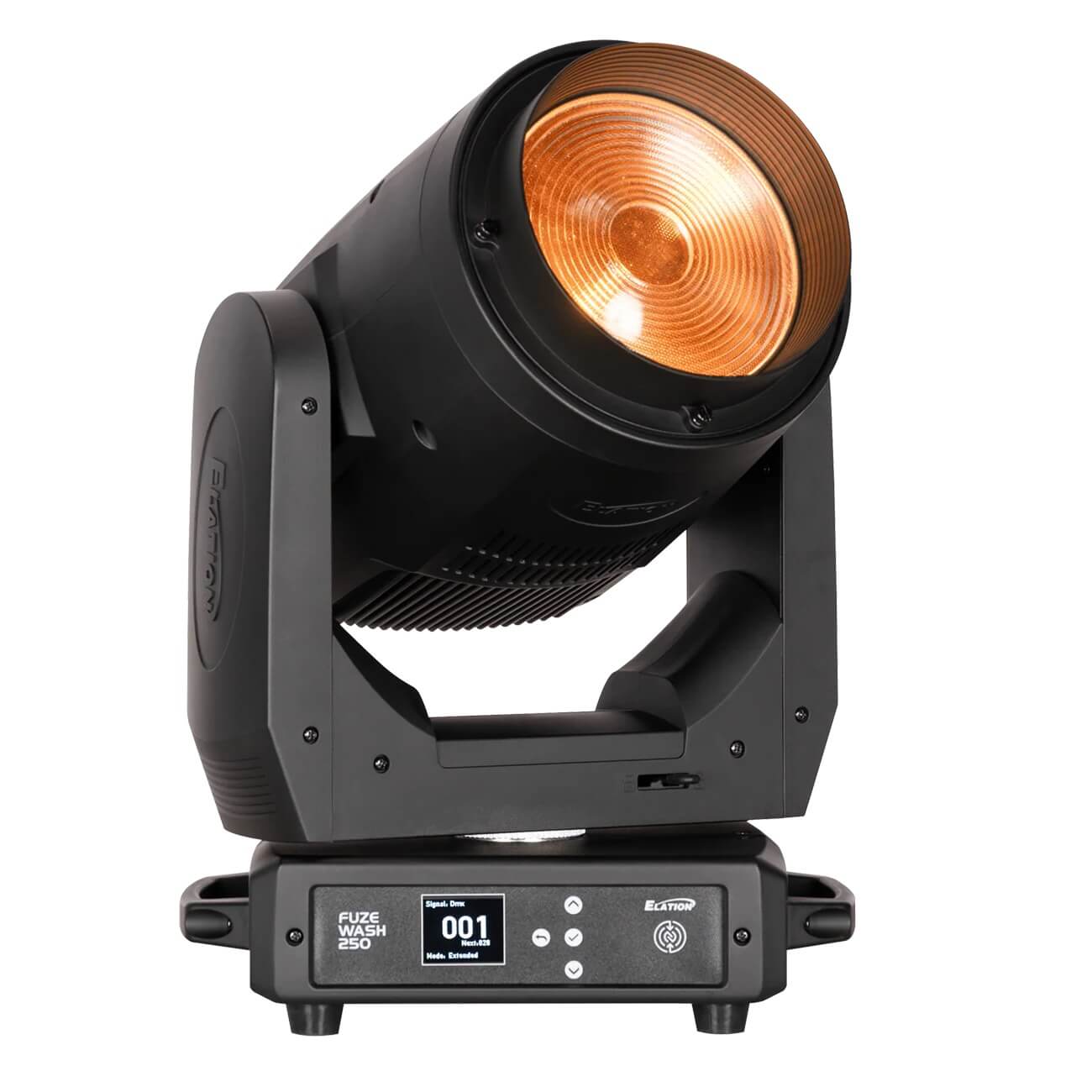 Elation FUZE WASH 250 - Automated LED Fresnel Wash Fixture, amber
