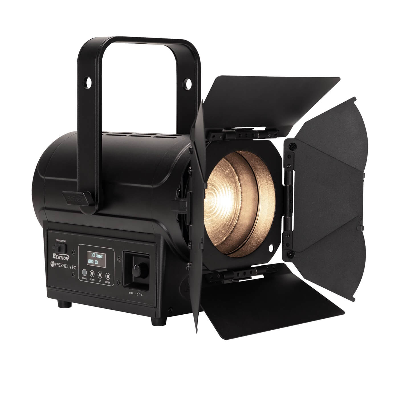 Elation KL FRESNEL 4 FC - Full-Color-Spectrum LED Fixture with Zoom, right 3200K