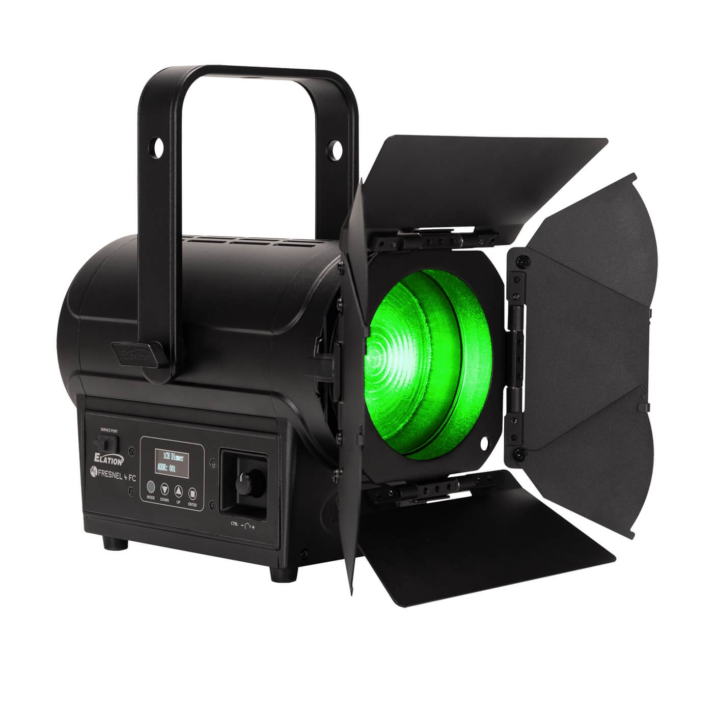 Elation KL FRESNEL 4 FC - Full-Color-Spectrum LED Fixture with Zoom, right green