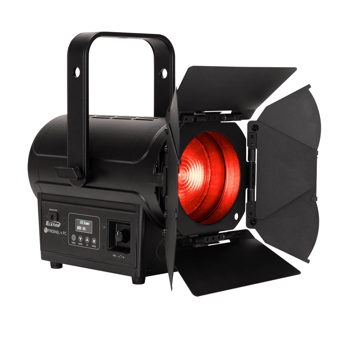 Elation KL FRESNEL 4 FC - Full-Color-Spectrum LED Fixture with Zoom, right red