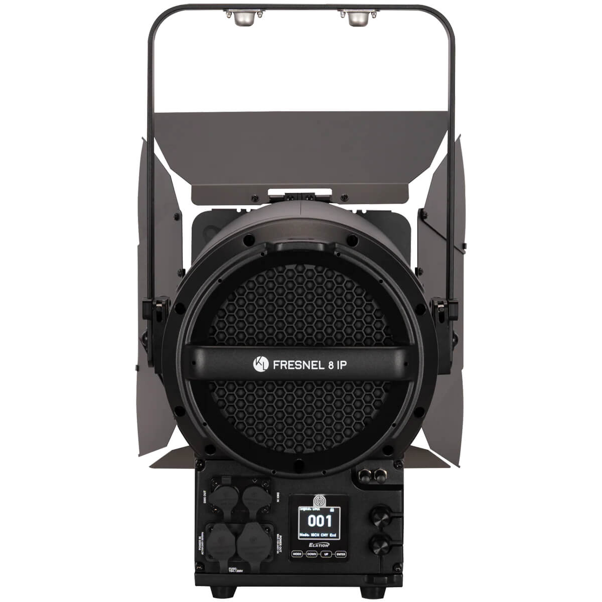 Elation KL Fresnel 8 IP - 500W RGBMA 8-inch Fixture with Motorized Zoom, rear
