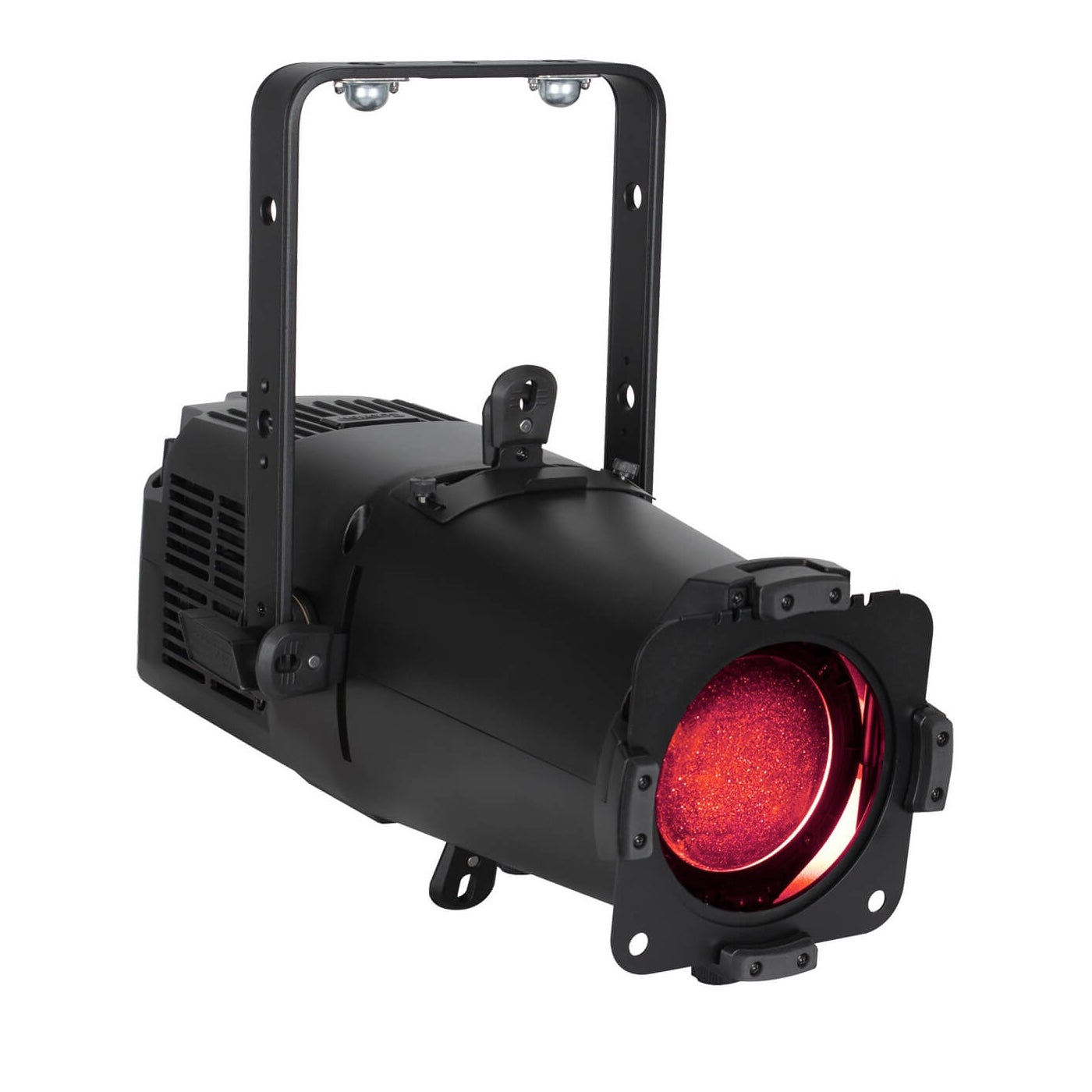 Elation KL Profile Compact - 225W RGBMA LED Zooming Ellipsoidal Fixture, angle red