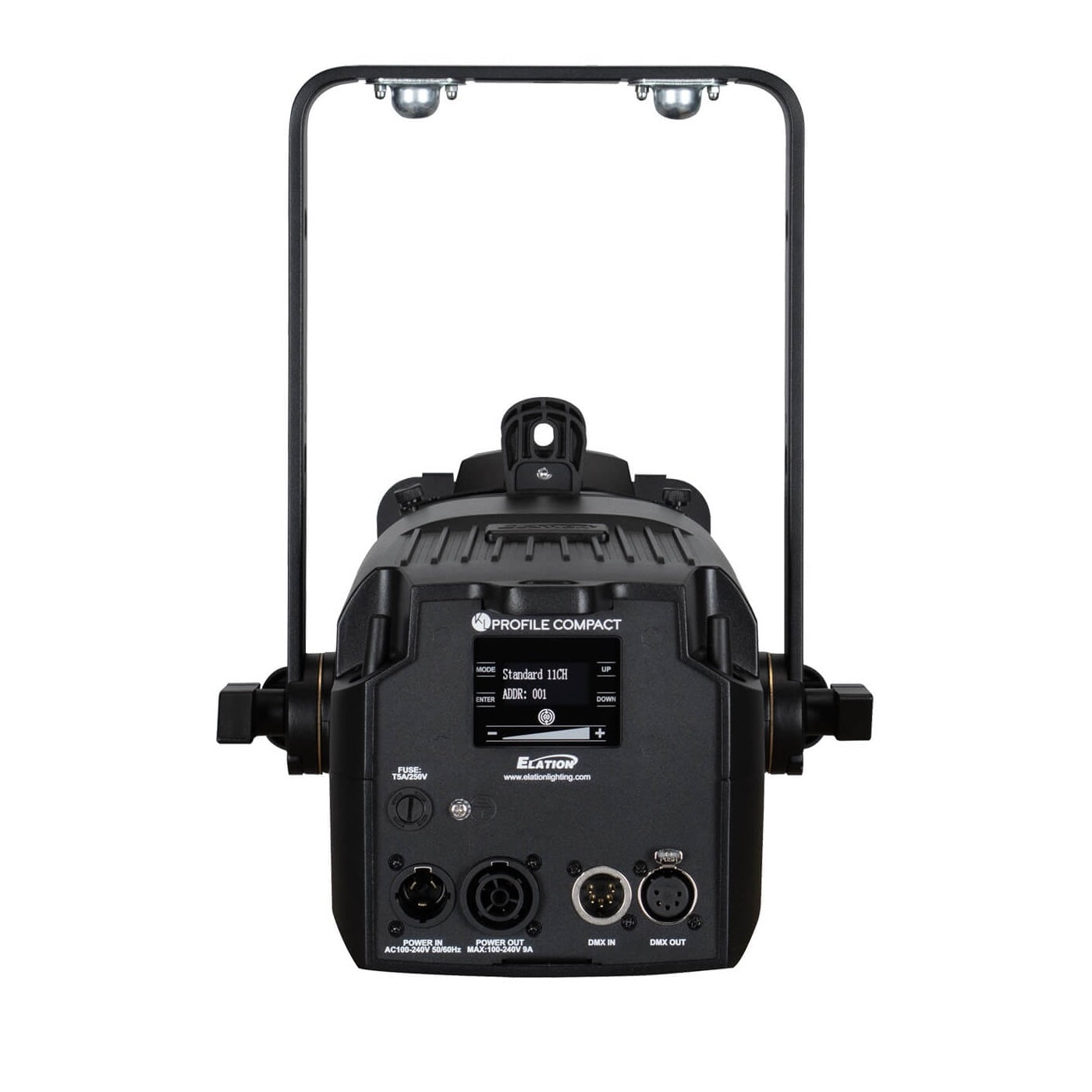 Elation KL Profile Compact - 225W RGBMA LED Zooming Ellipsoidal Fixture, rear